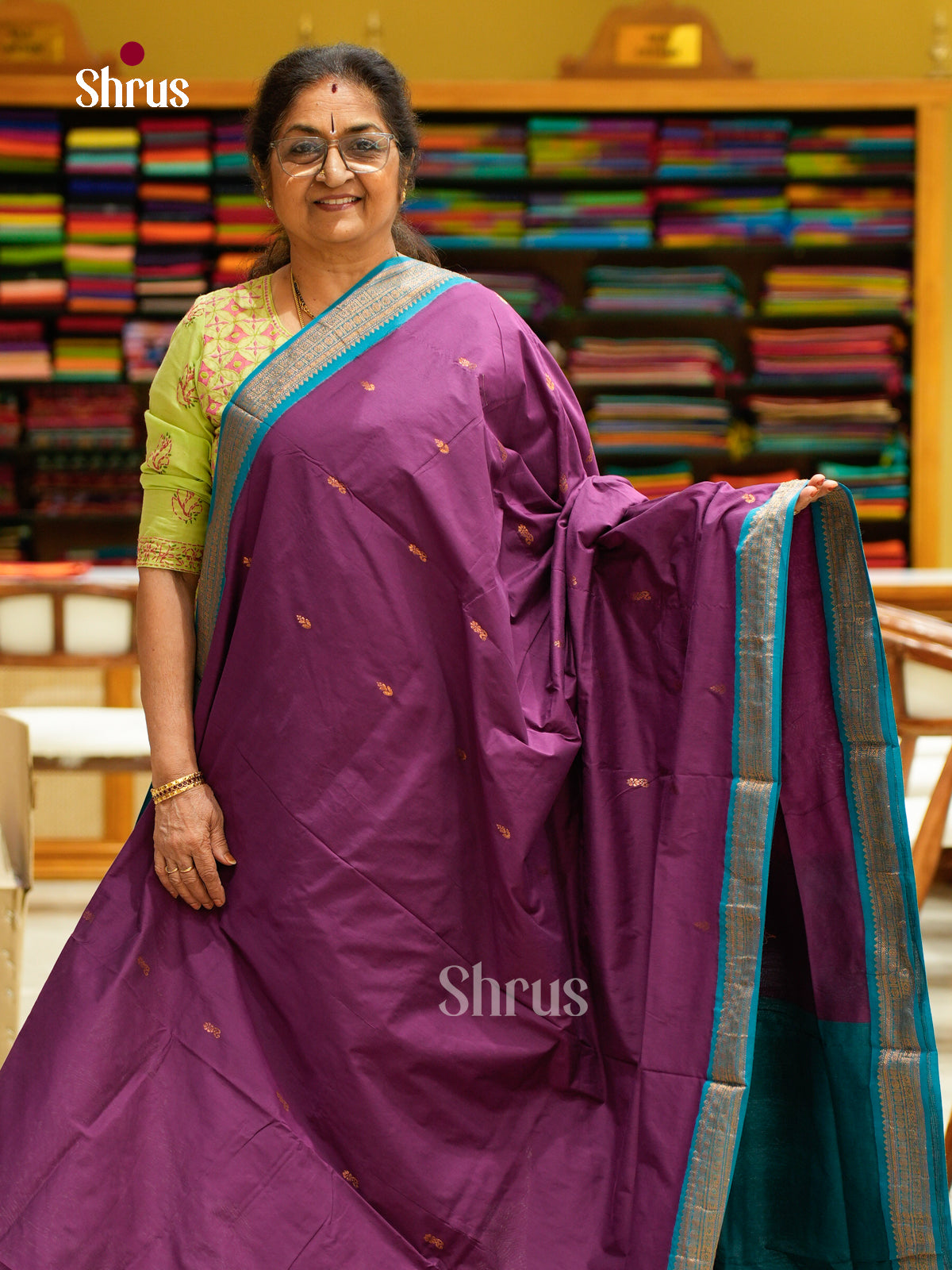 Kalyani Cotton Saree - EFS02387 - Shop on Shrus.com