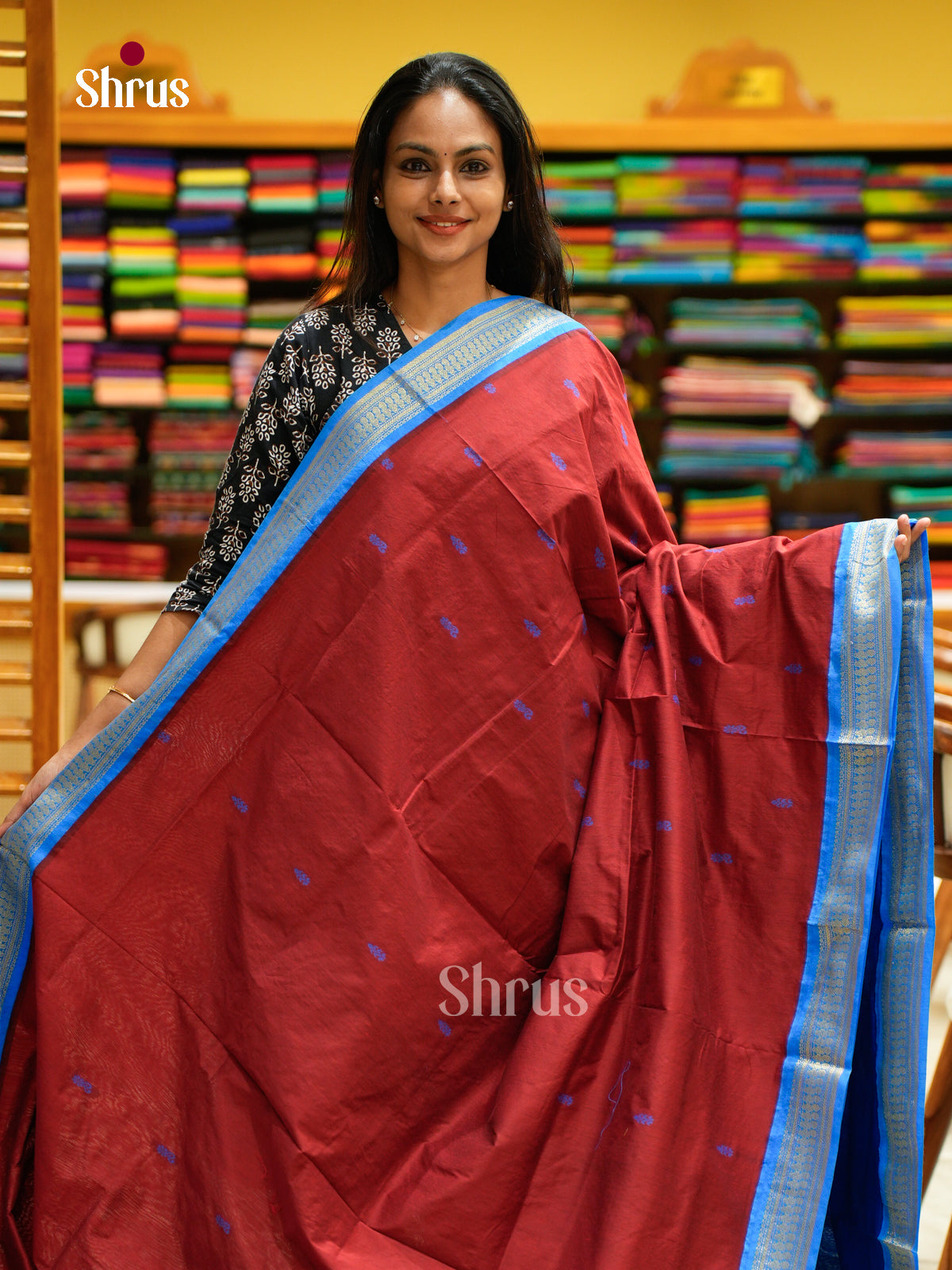 Kalyani Cotton Saree - EFS02388 - Shop on Shrus.com
