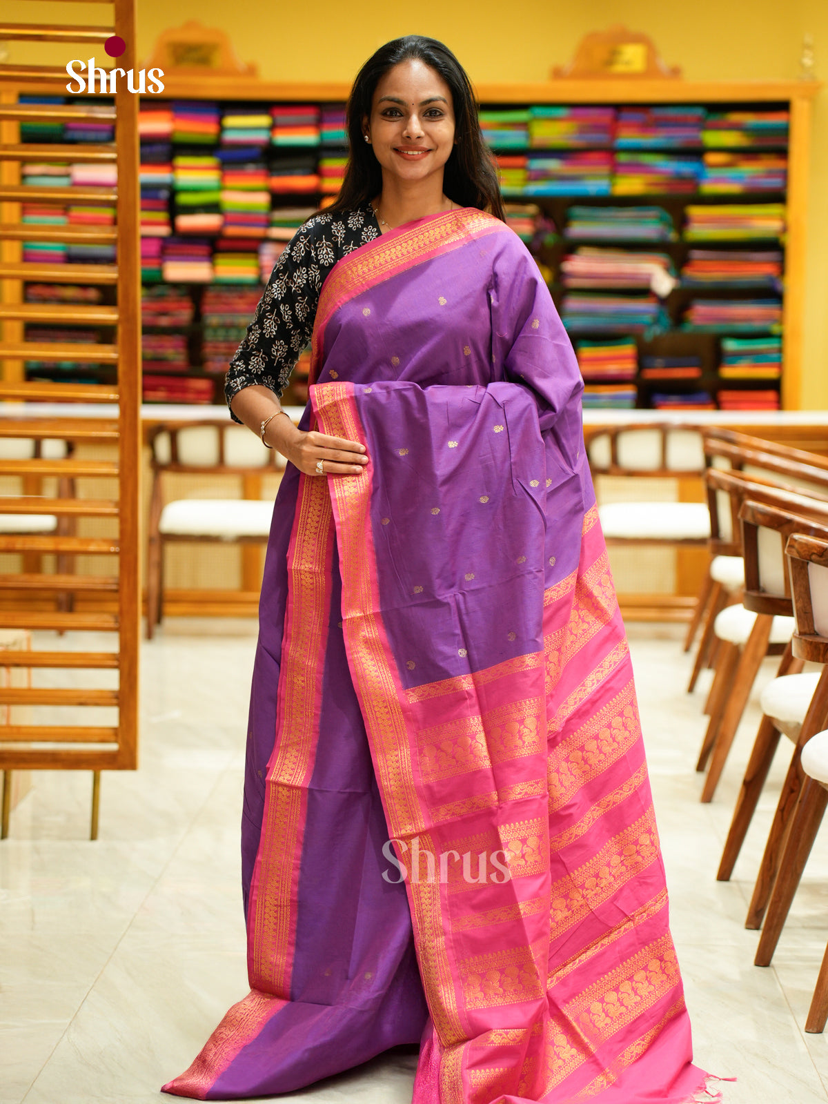 Kalyani Cotton Saree - EFS02390 - Shop on Shrus.com