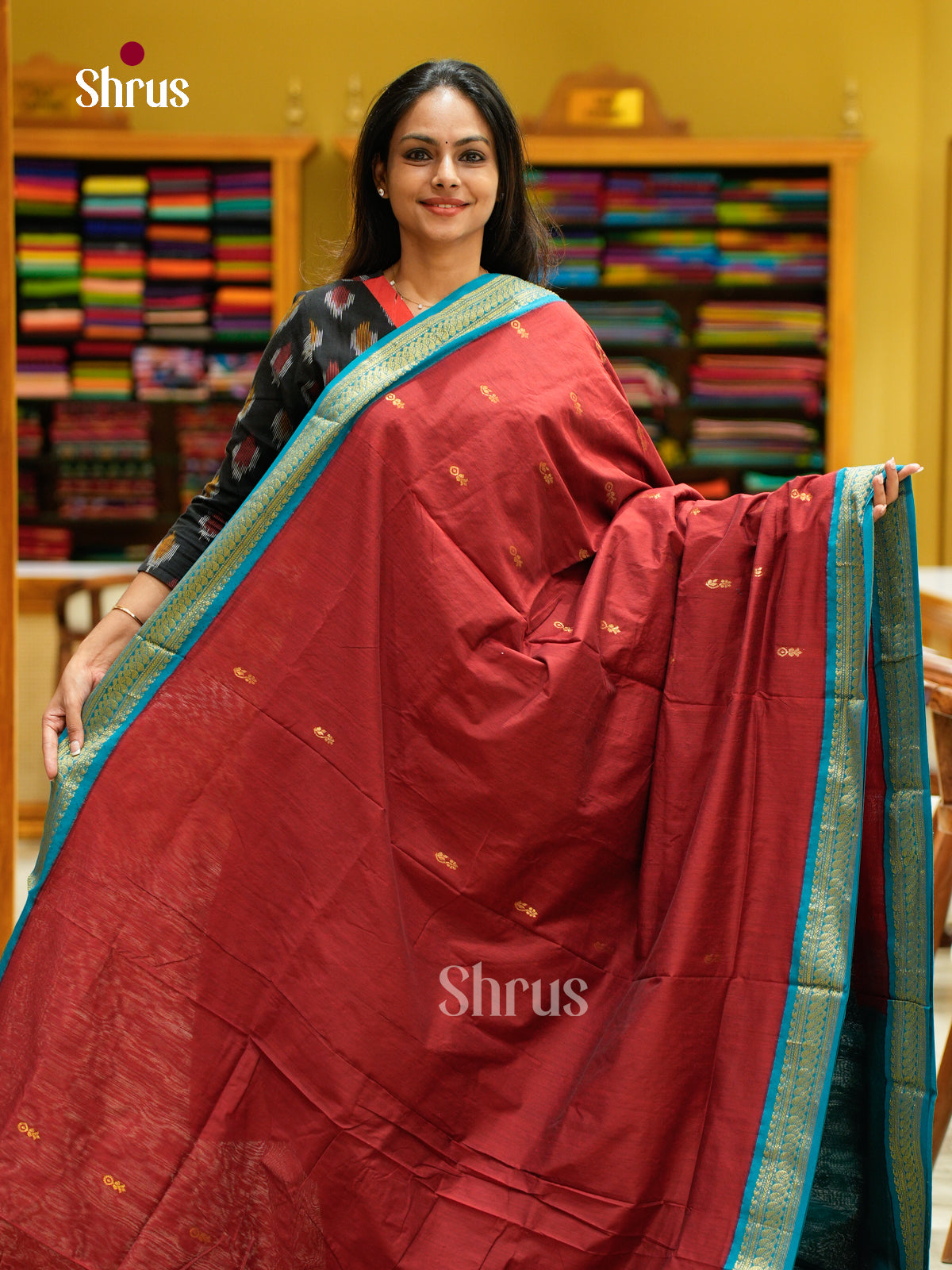 Kalyani Cotton Saree - EFS02391 - Shop on Shrus.com