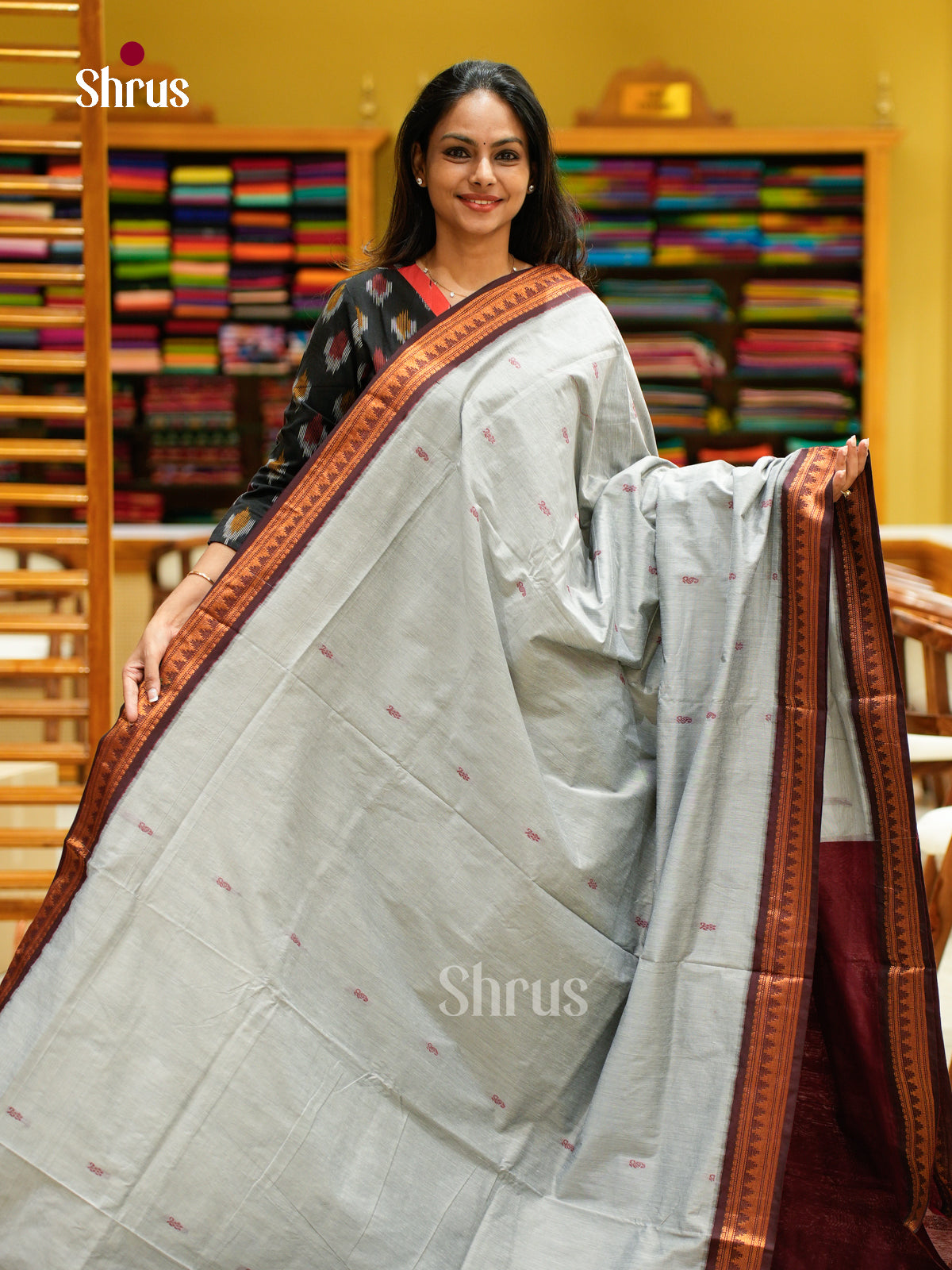 Kalyani Cotton Saree - EFS02392 - Shop on Shrus.com