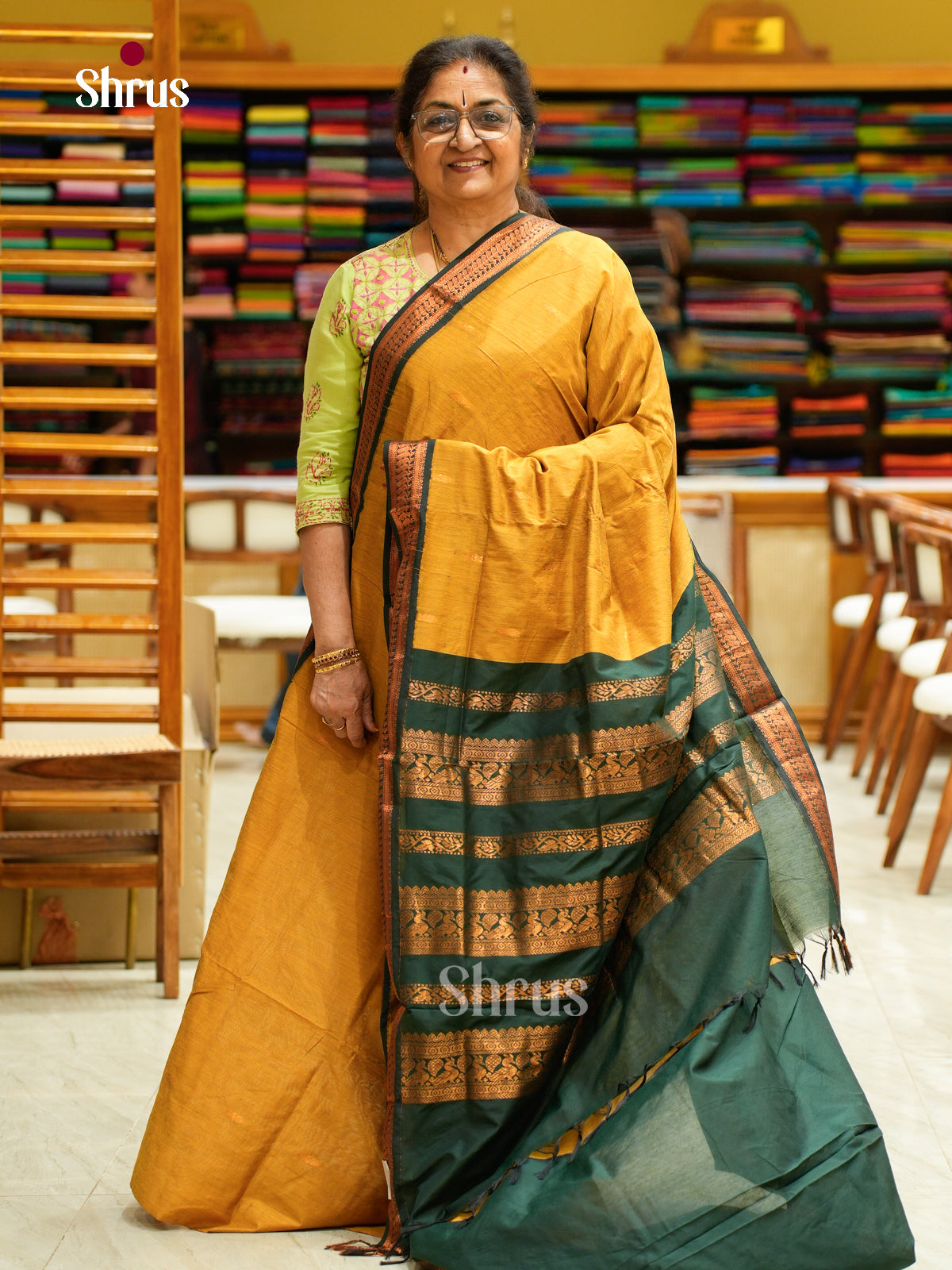 Kalyani Cotton Saree - EFS02396 - Shop on Shrus.com