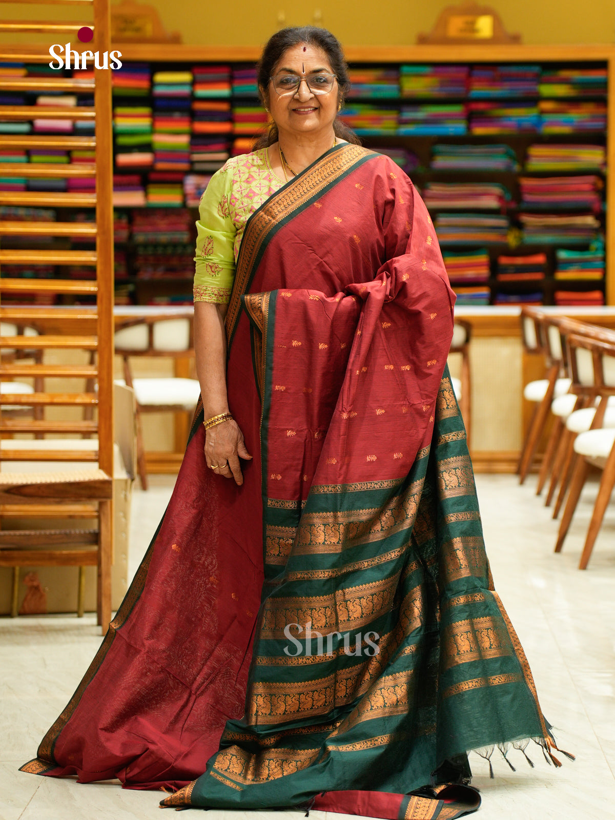 Kalyani Cotton Saree - EFS02398 - Shop on Shrus.com