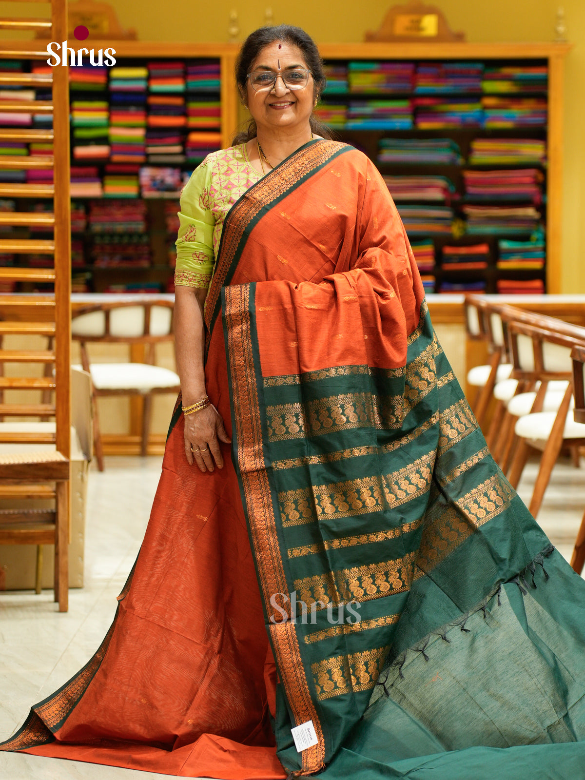 Kalyani Cotton Saree - EFS02406 - Shop on Shrus.com