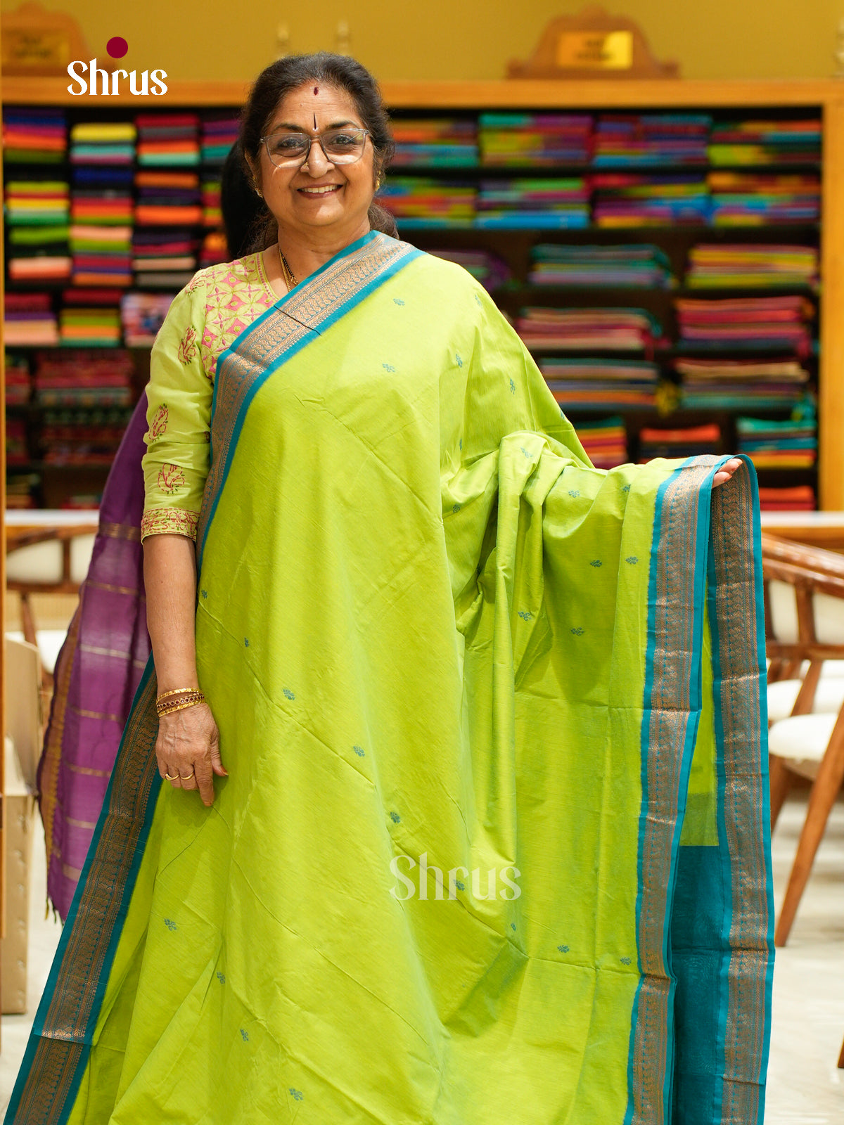 Kalyani Cotton Saree - EFS02408 - Shop on Shrus.com