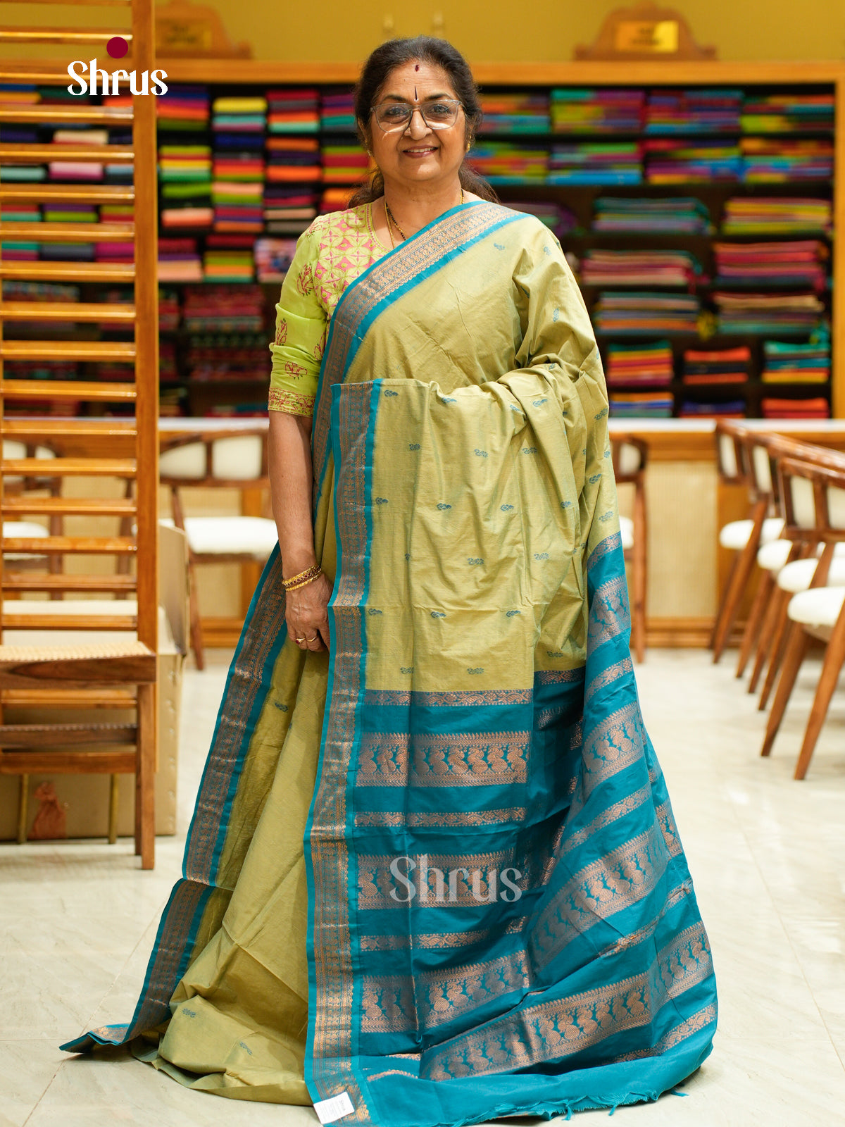 Kalyani Cotton Saree - EFS02415 - Shop on Shrus.com