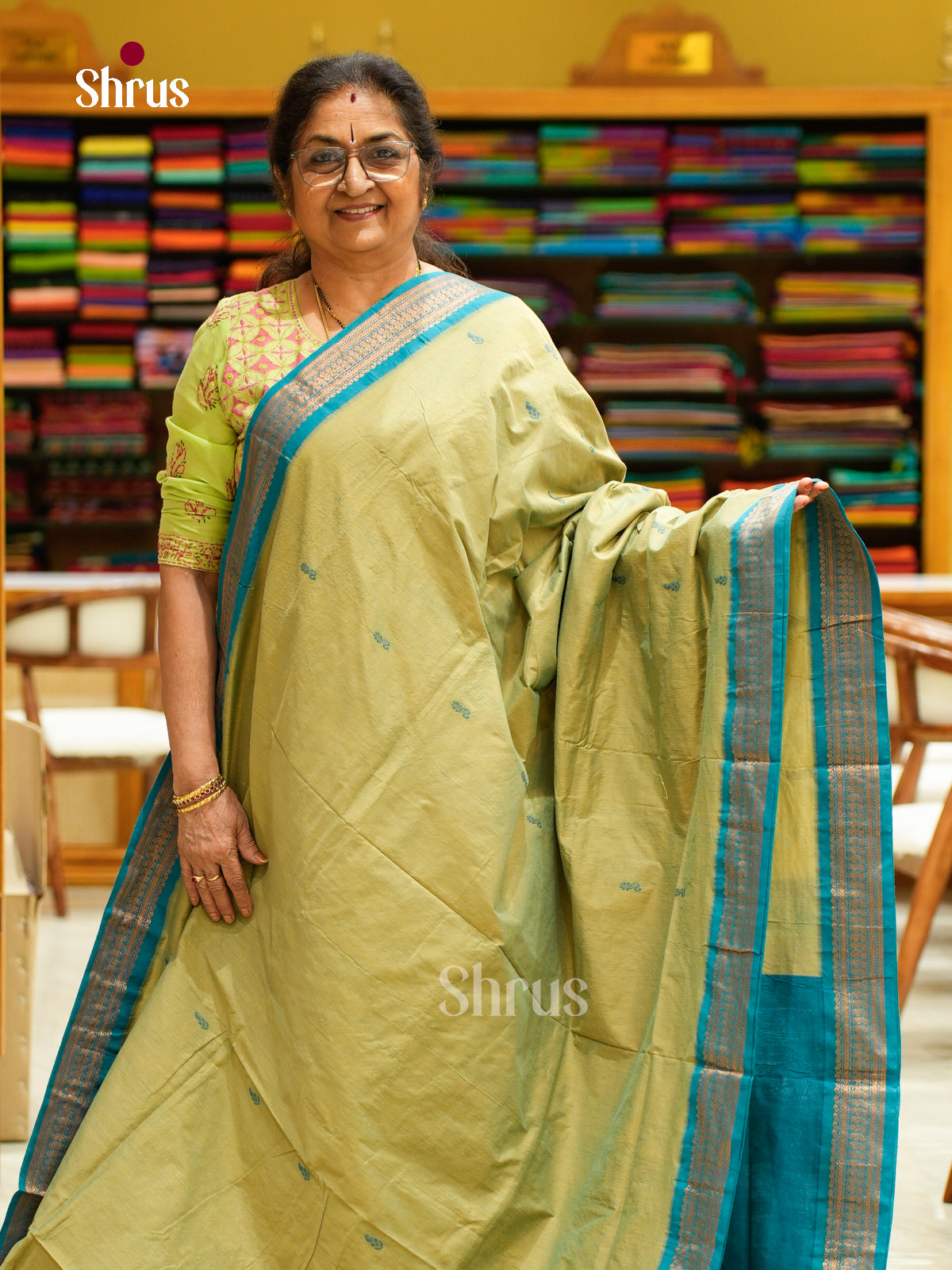 Kalyani Cotton Saree - EFS02415 - Shop on Shrus.com