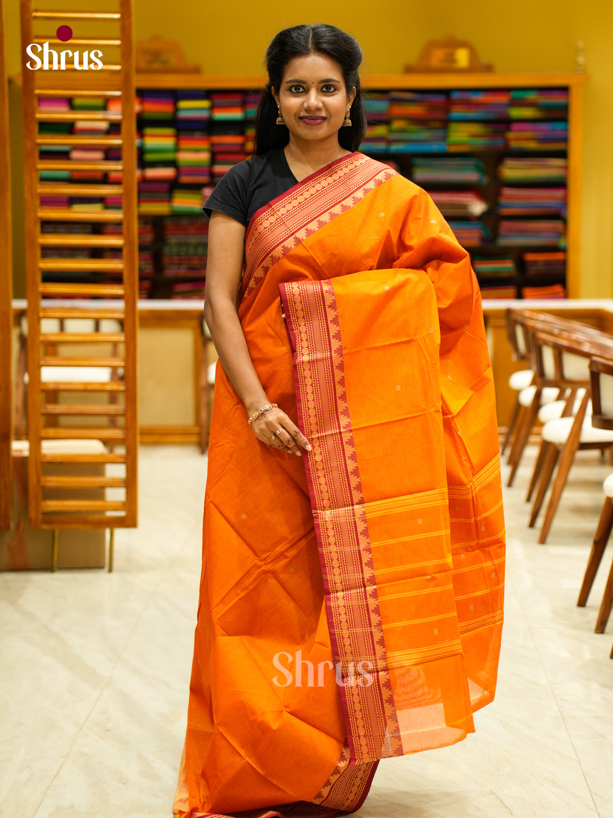 Chettinad Cotton Saree - EFS02420 - Shop on Shrus.com