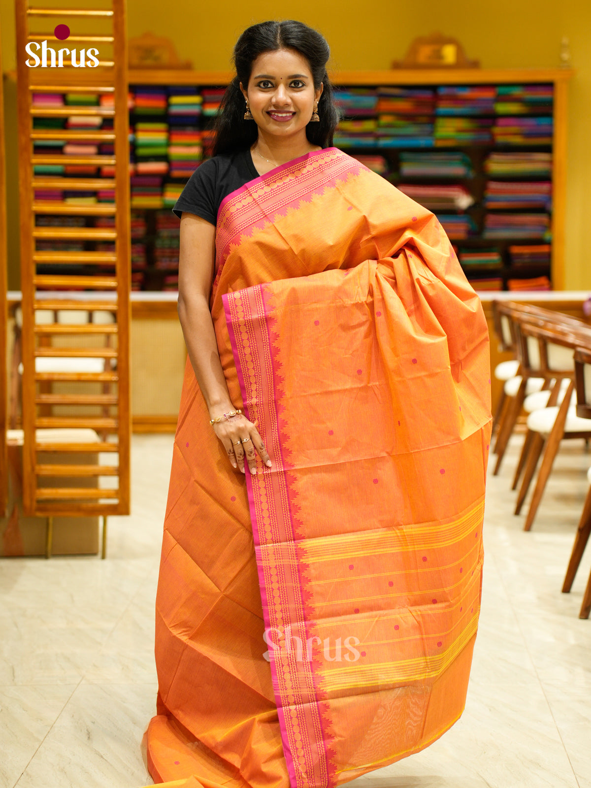 Chettinad Cotton Saree - EFS02422 - Shop on Shrus.com