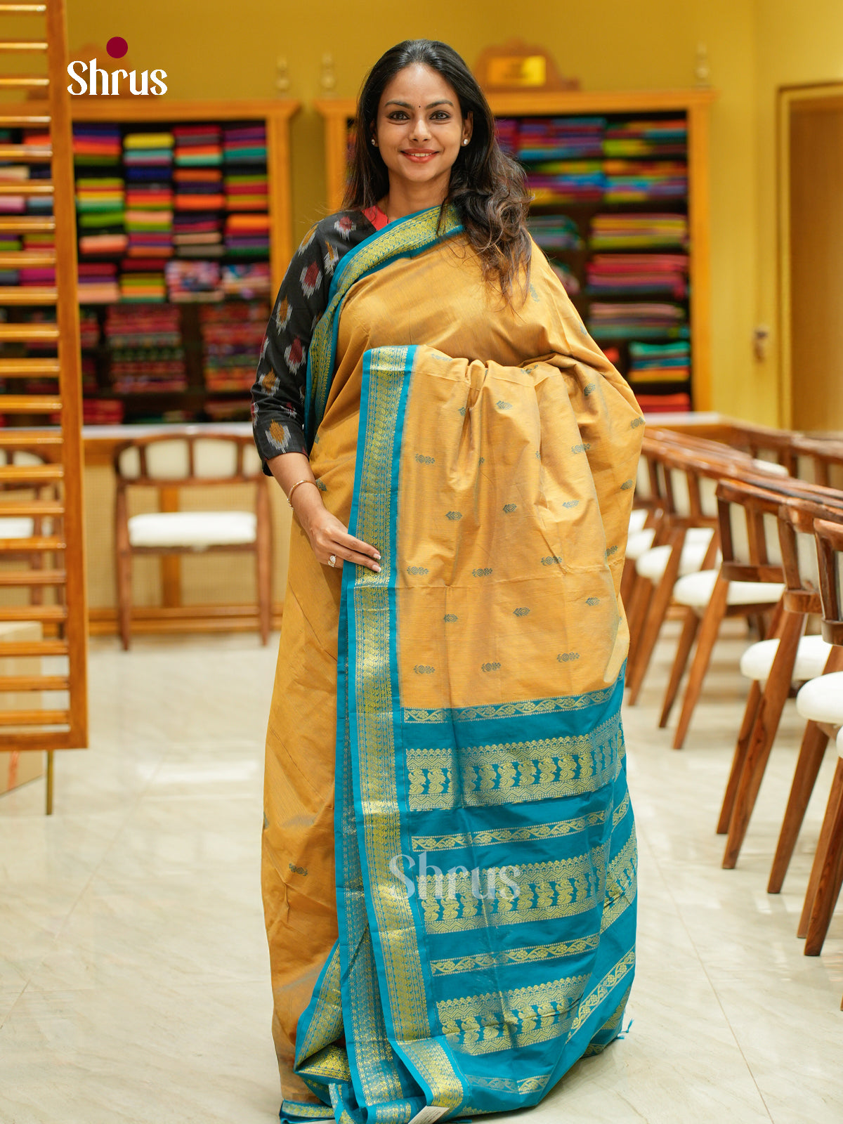 Kalyani Cotton Saree - EFS02446 - Shop on Shrus.com