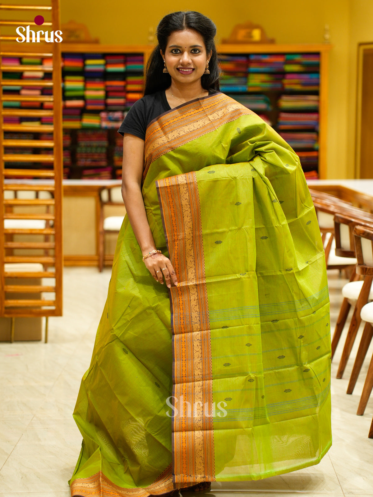Chettinad Cotton Saree - EFS03002 - Shop on Shrus.com