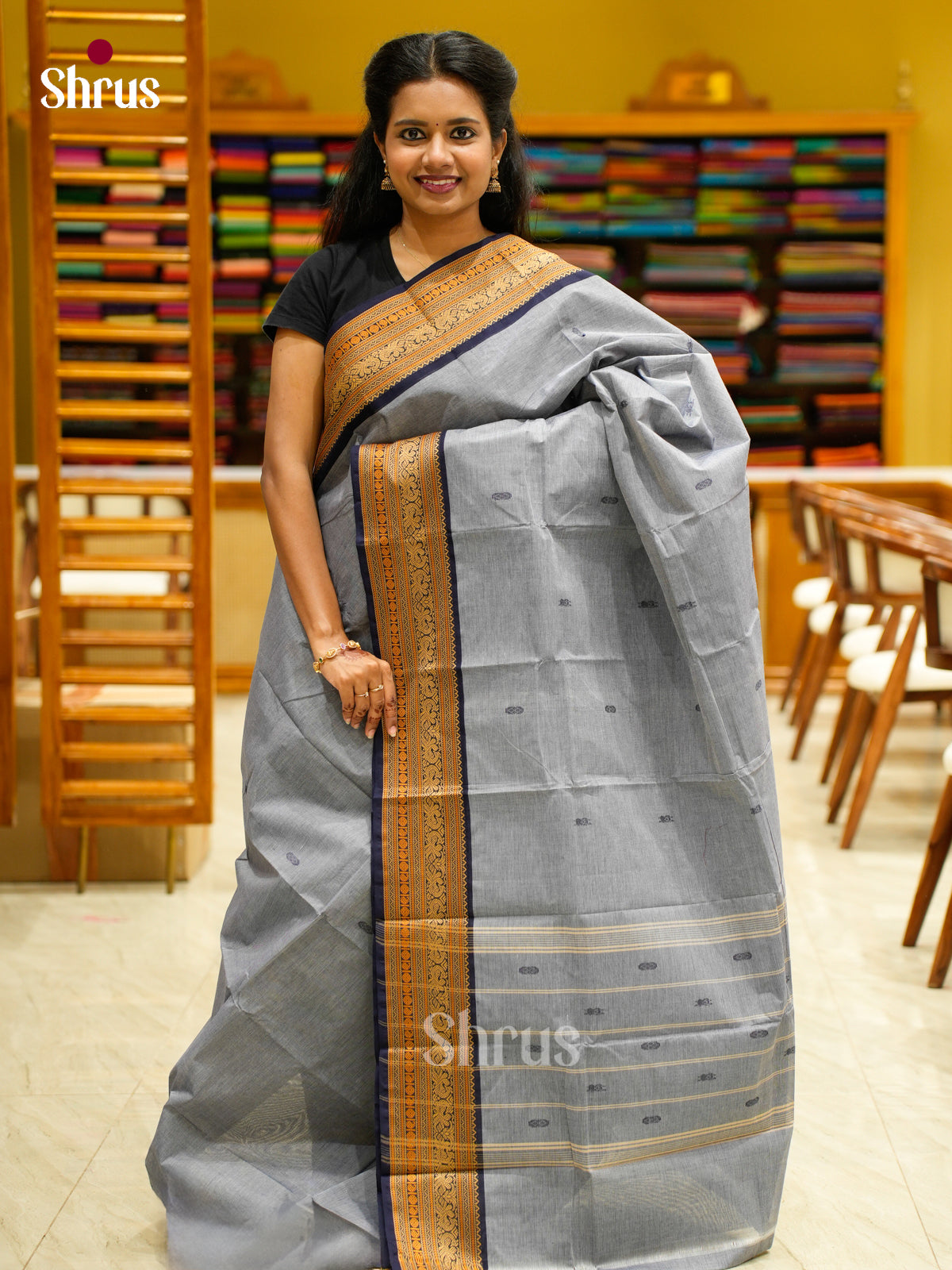 Chettinad Cotton Saree - EFS03003 - Shop on Shrus.com