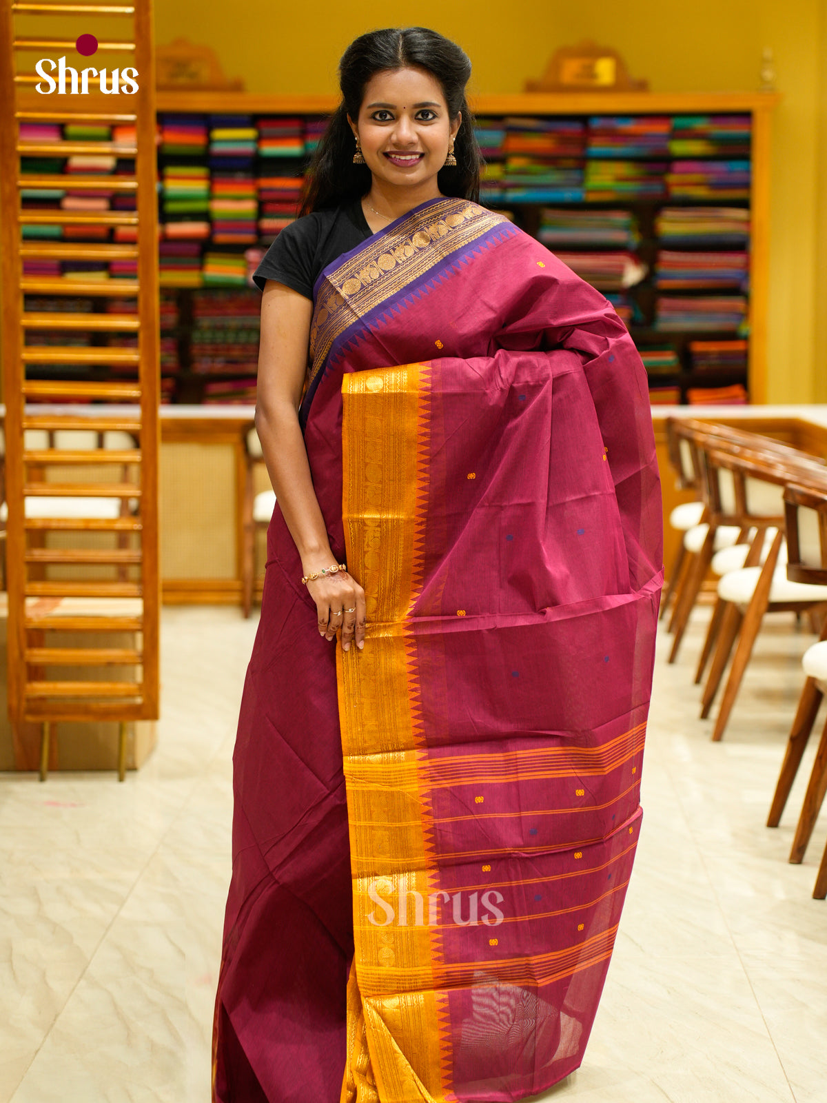 Chettinad Cotton Saree - EFS03019 - Shop on Shrus.com