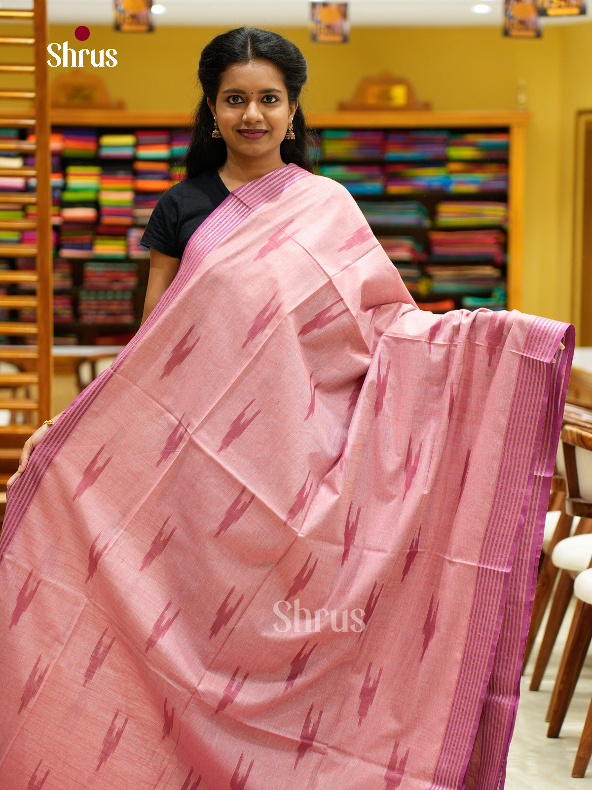 Semi Ikkat Saree - EFS03092 - Shop on Shrus.com