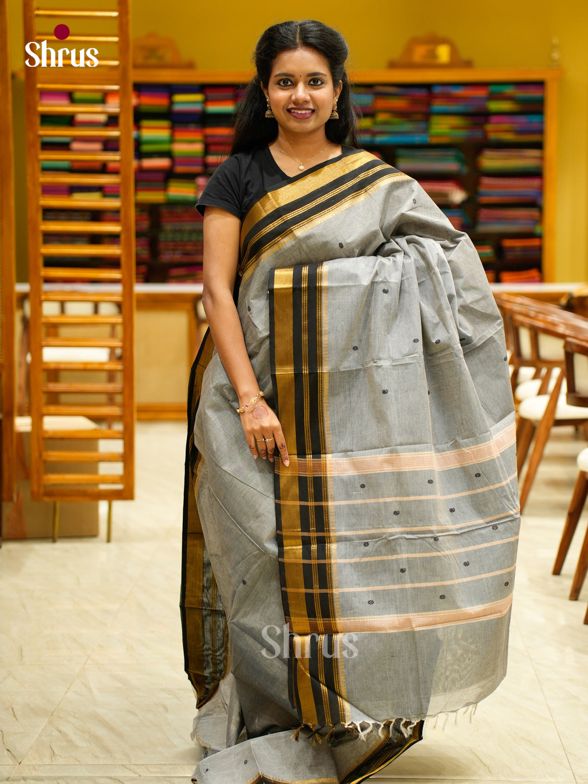 Chettinad Cotton Saree - EFS03197 - Shop on Shrus.com