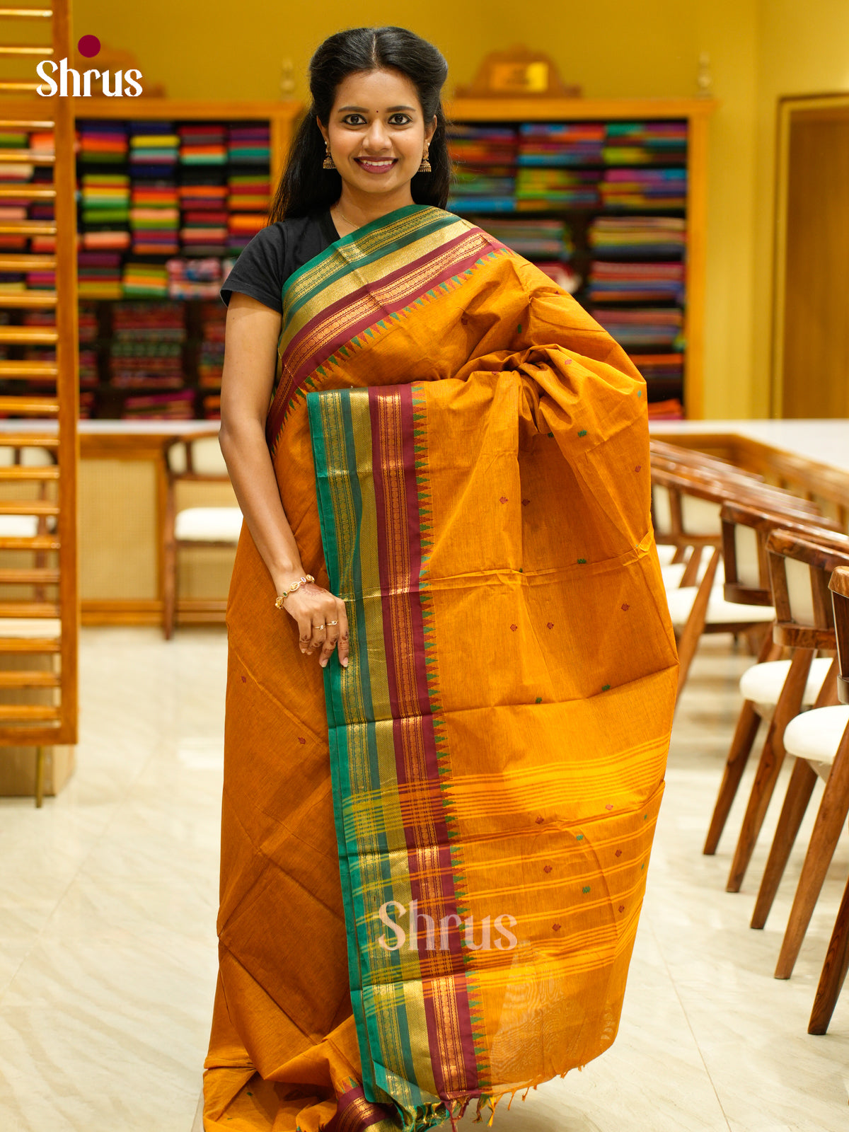 Chettinad Cotton Saree - EFS03199 - Shop on Shrus.com