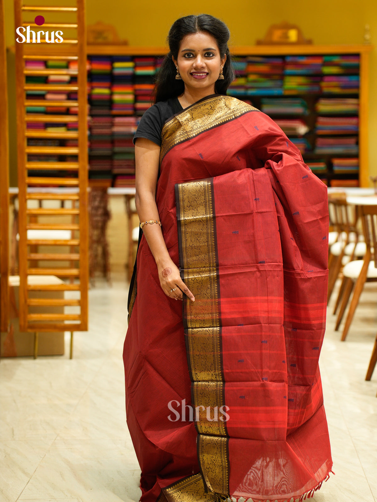 Chettinad Cotton Saree - EFS03203 - Shop on Shrus.com