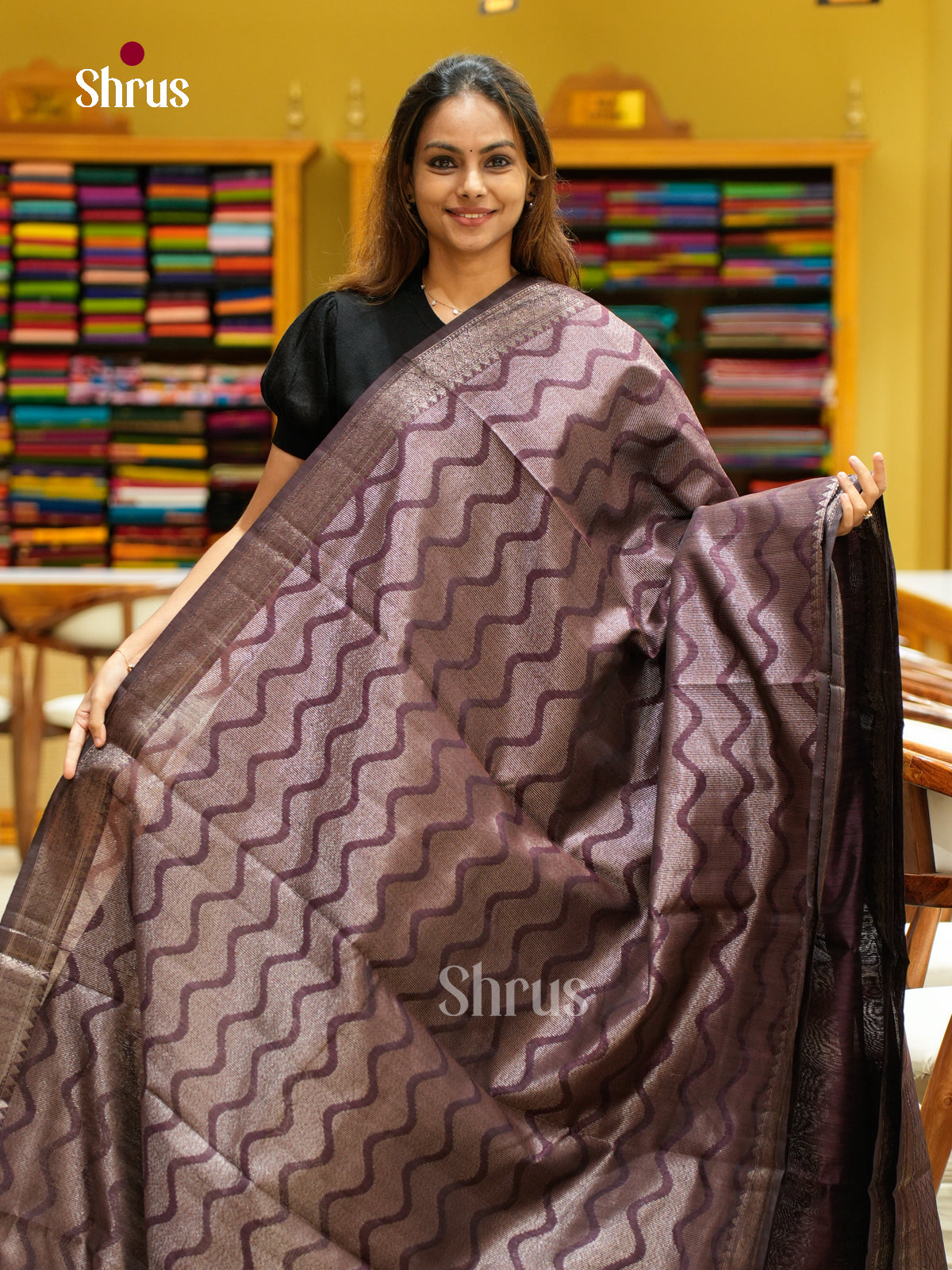Semi Jute Saree - EFS03292 - Shop on Shrus.com