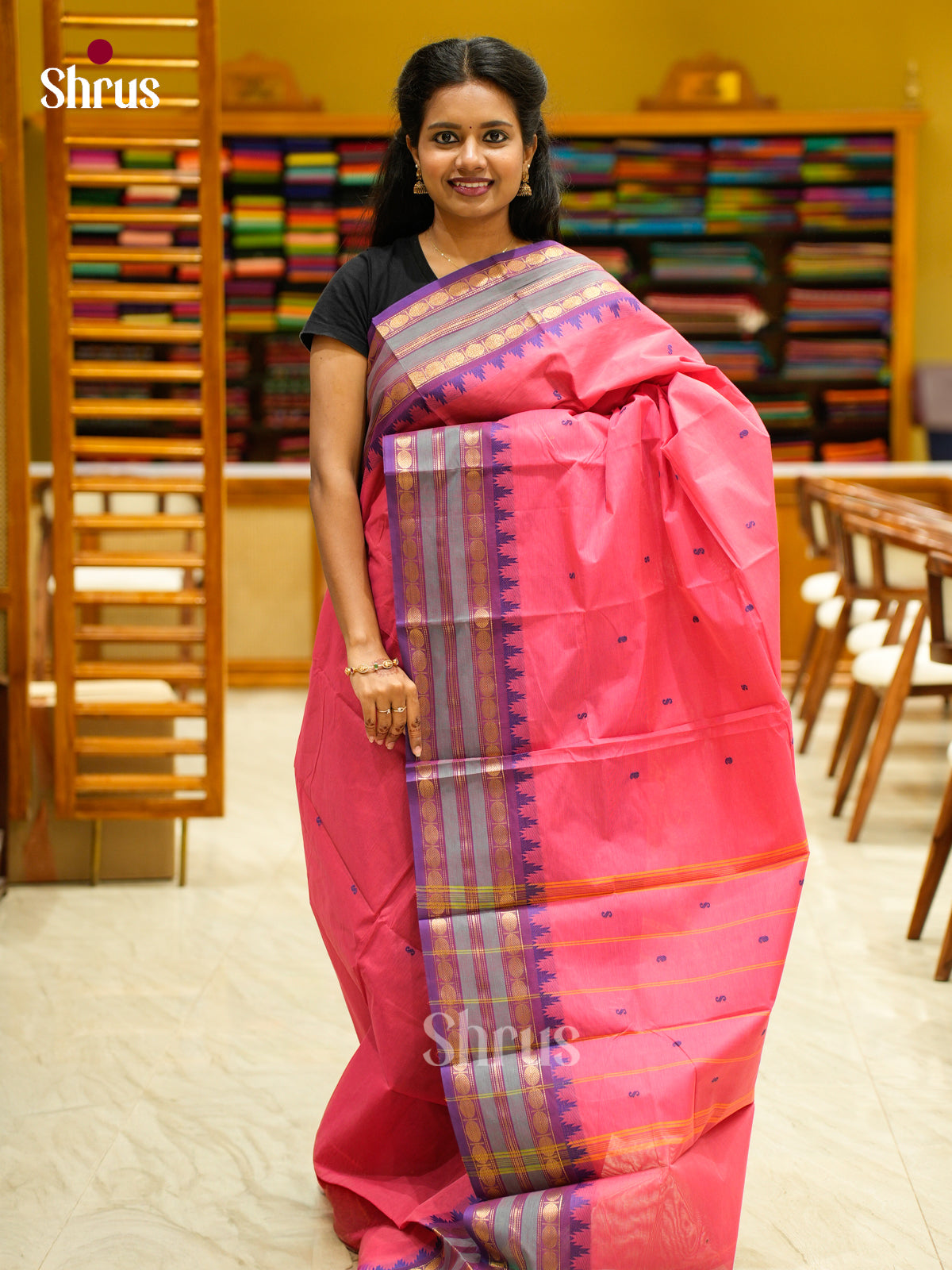 Chettinad Cotton Saree - EFS03322 - Shop on Shrus.com