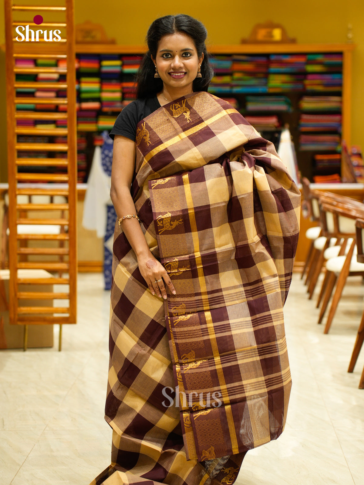 Chettinad Cotton Saree - EFS03347 - Shop on Shrus.com