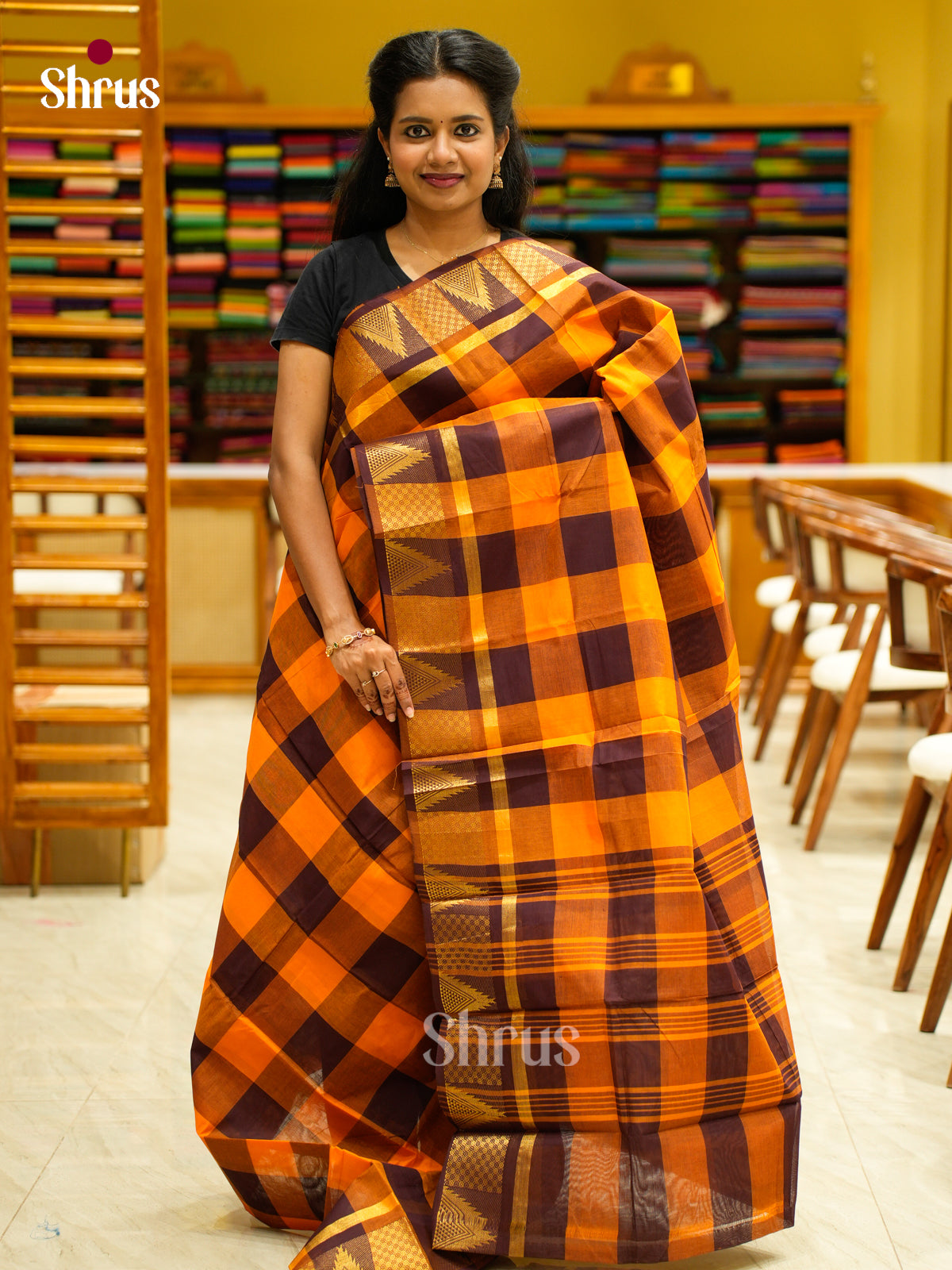 Chettinad Cotton Saree - EFS03348 - Shop on Shrus.com