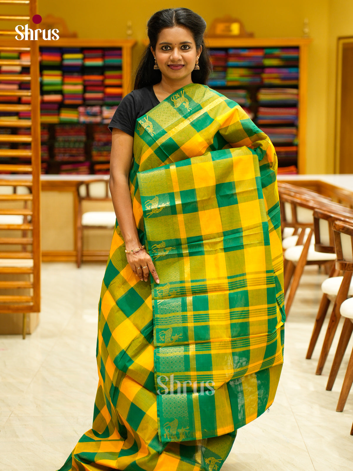 Chettinad Cotton Saree - EFS03349 - Shop on Shrus.com