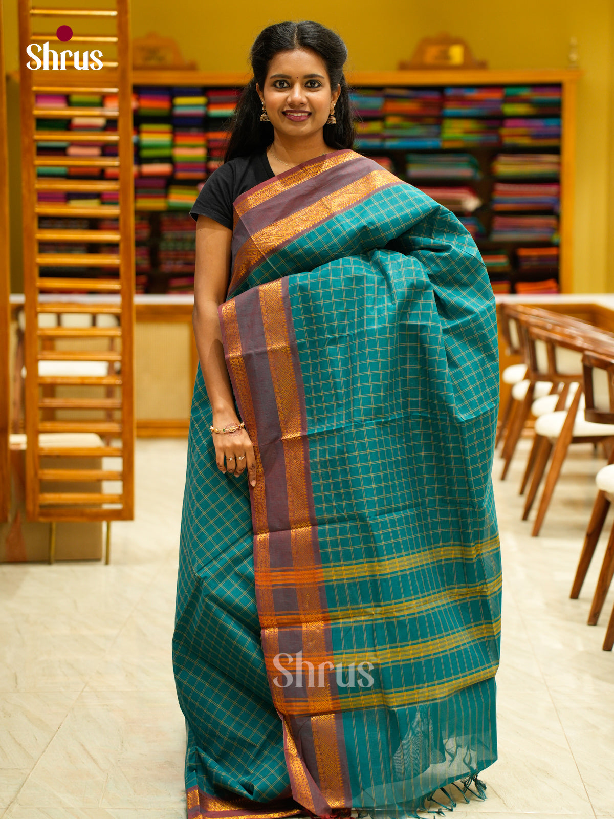 Chettinad Cotton Saree - EFS04002 - Shop on Shrus.com