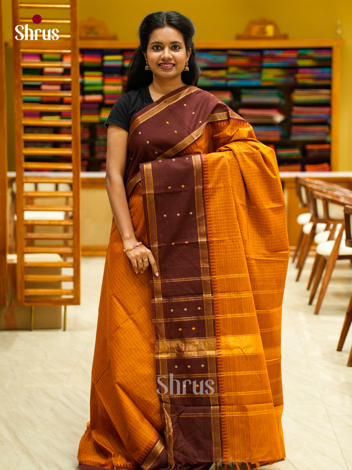 Chettinad Cotton Saree - EFS04005 - Shop on Shrus.com