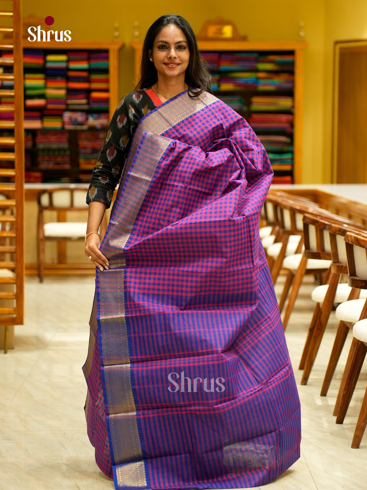 Chettinad Cotton Saree - EFS04009 - Shop on Shrus.com
