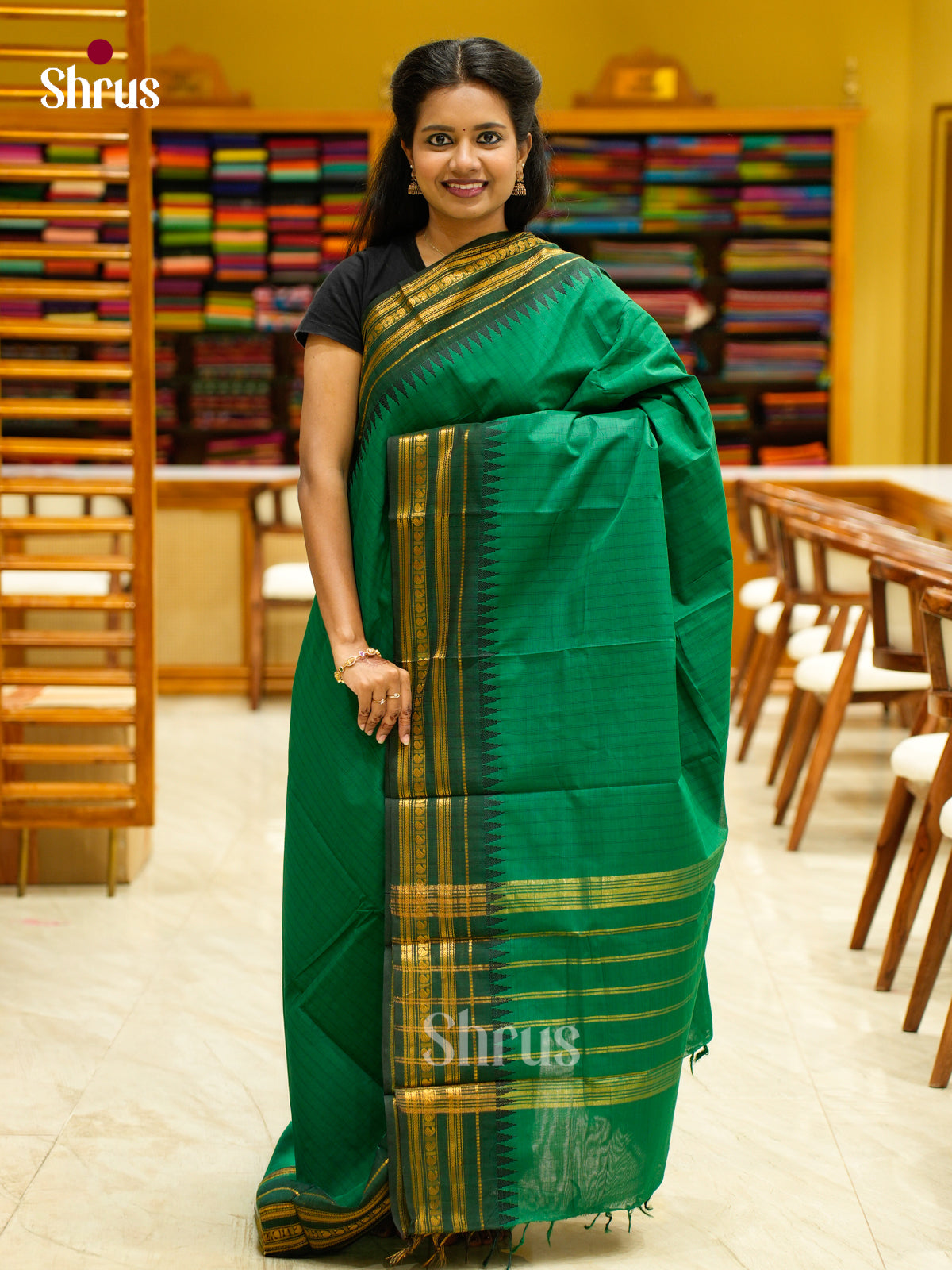 Chettinad Cotton Saree - EFS04027 - Shop on Shrus.com
