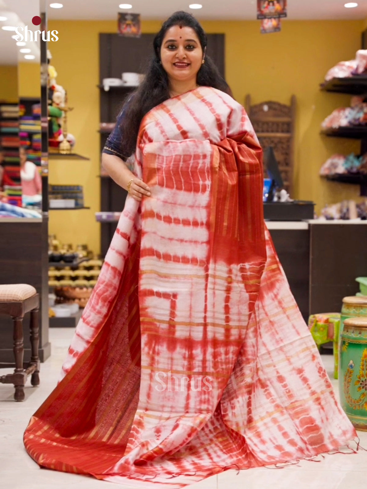 Shibori Saree - EFS04033