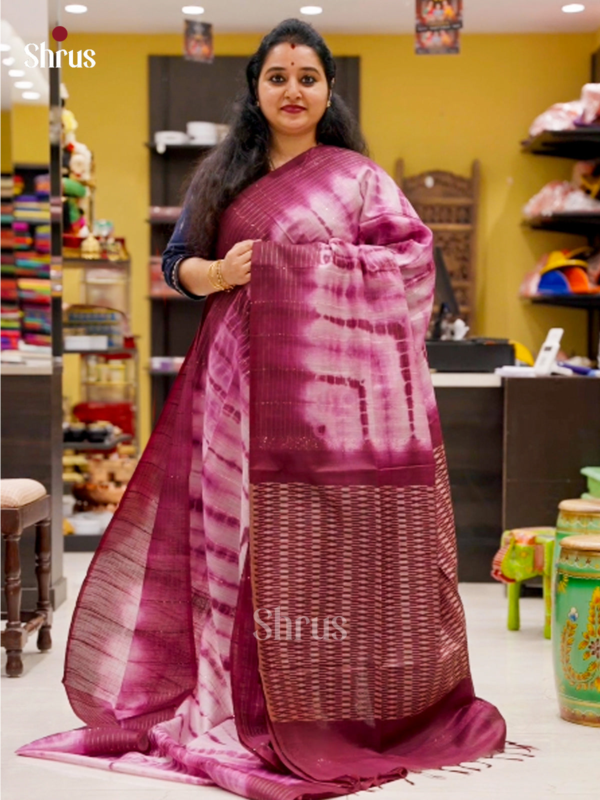 Shibori Saree - EFS04043