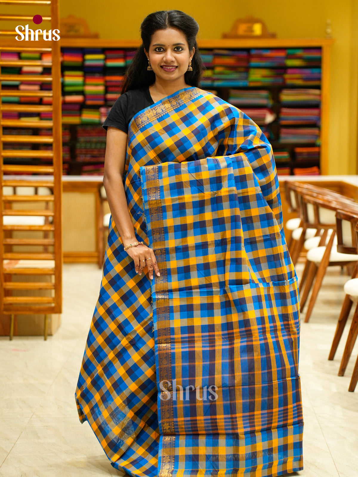 Chettinad Cotton Saree - EFS04388 - Shop on Shrus.com