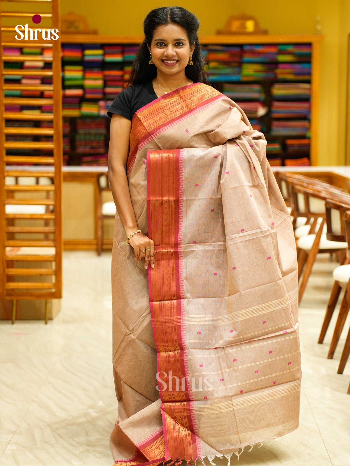 Chettinad Cotton Saree - EFS04405 - Shop on Shrus.com