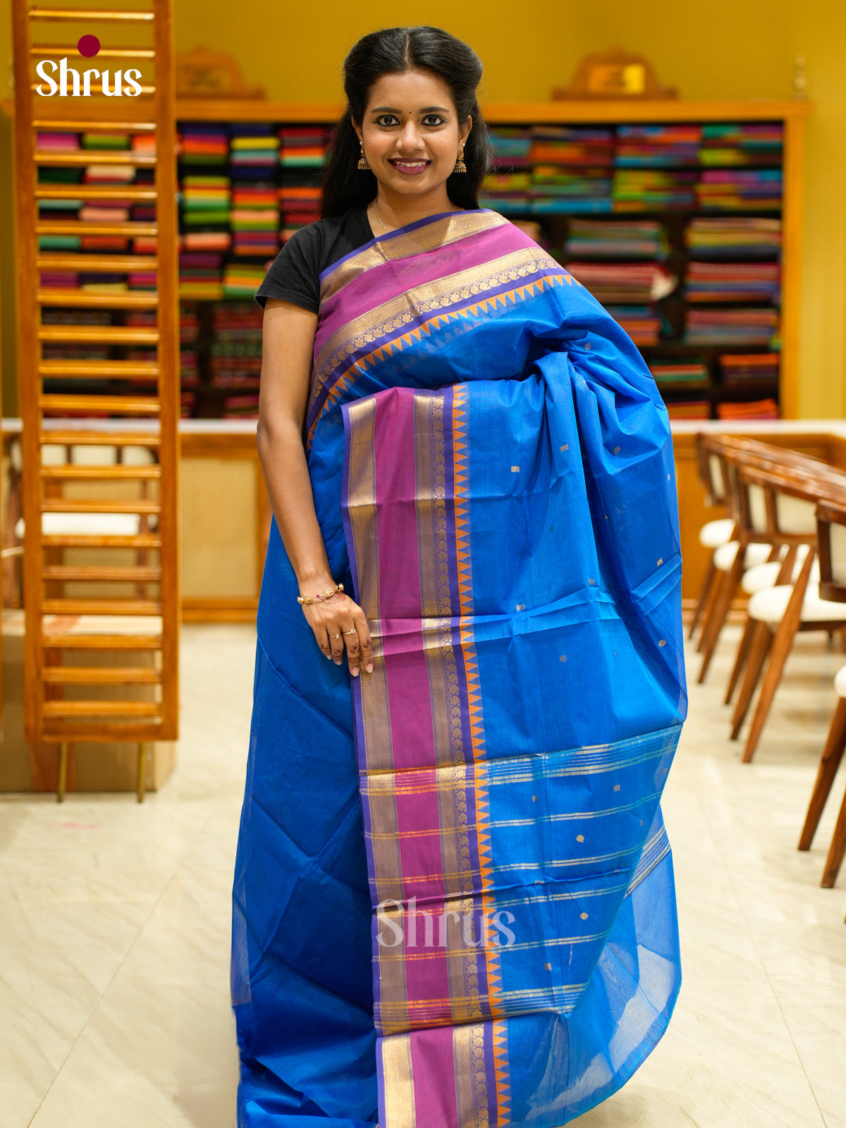 Chettinad Cotton Saree - EFS04412 - Shop on Shrus.com