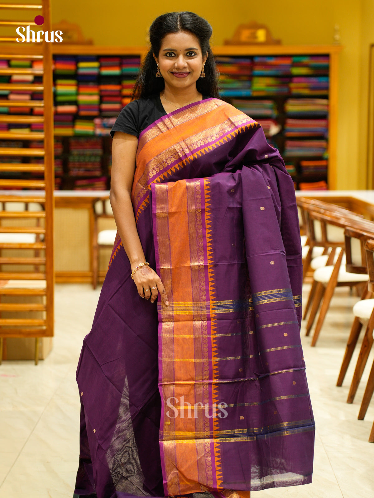 Chettinad Cotton Saree - EFS04414 - Shop on Shrus.com