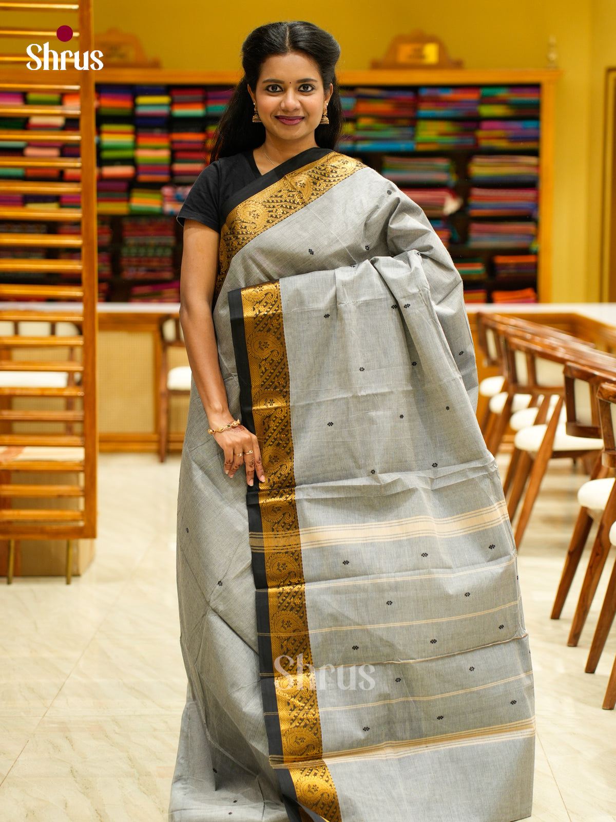 Chettinad Cotton Saree - EFS04420 - Shop on Shrus.com