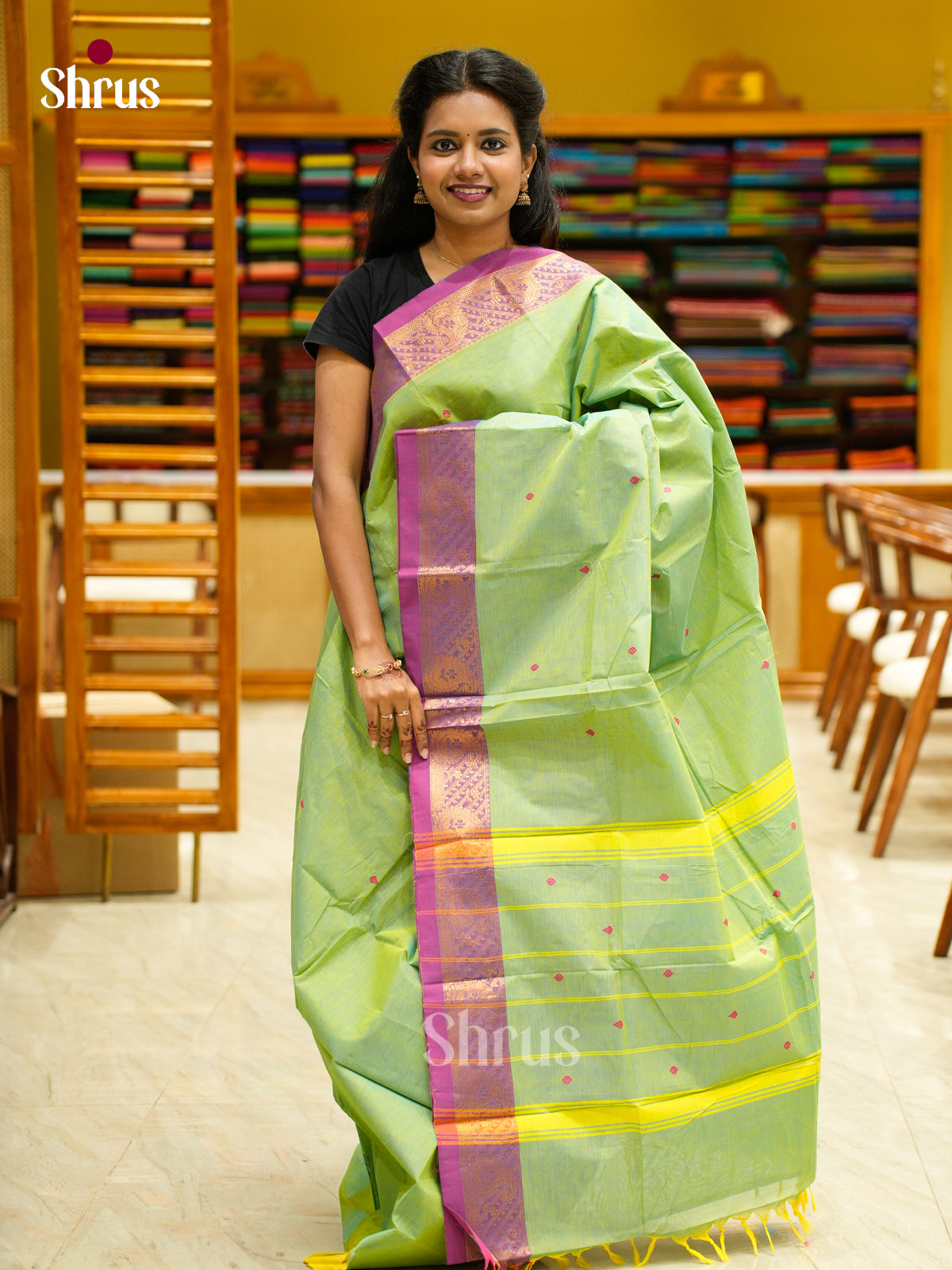 Chettinad Cotton Saree - EFS04422 - Shop on Shrus.com