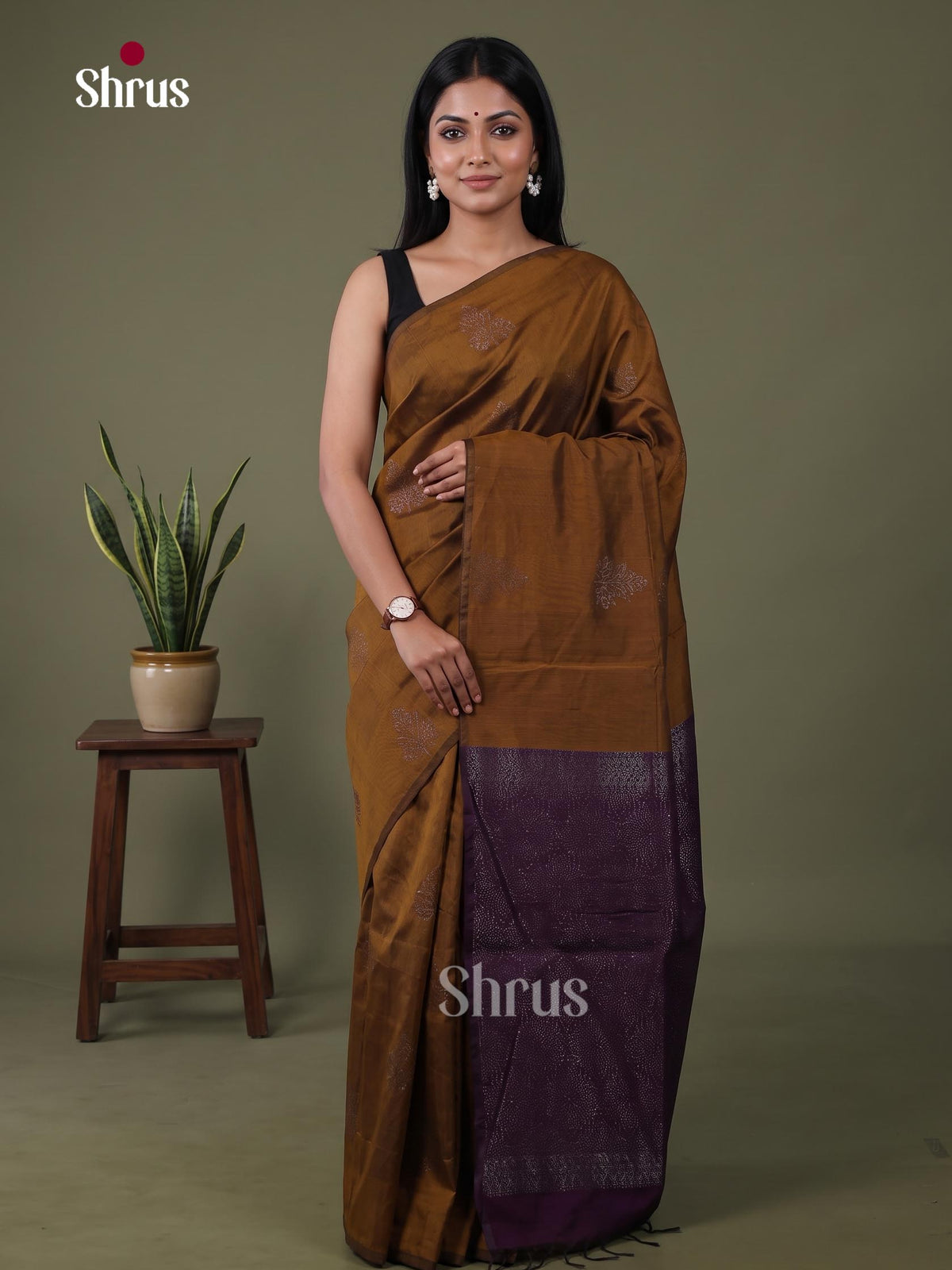 Semi Silkcotton Saree - EFS04486