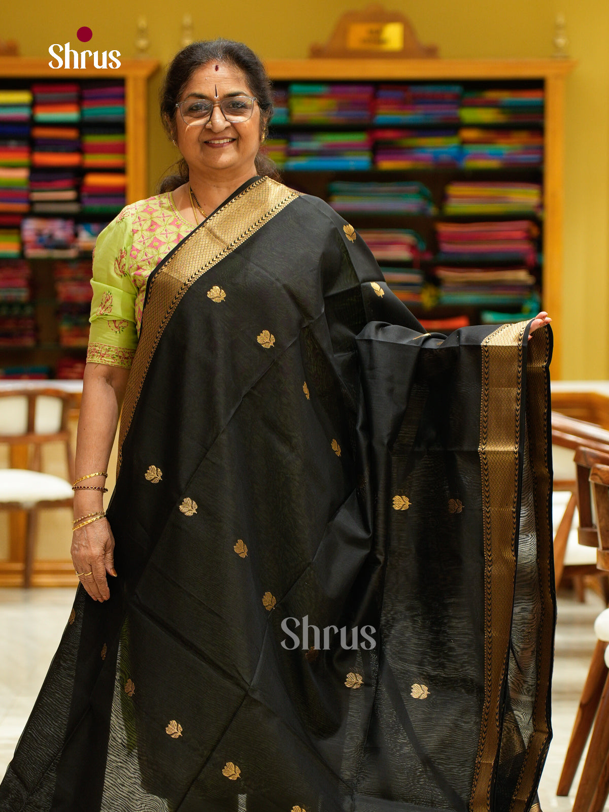 Maheshwari silkcotton Saree - EFS05003 - Shop on Shrus.com