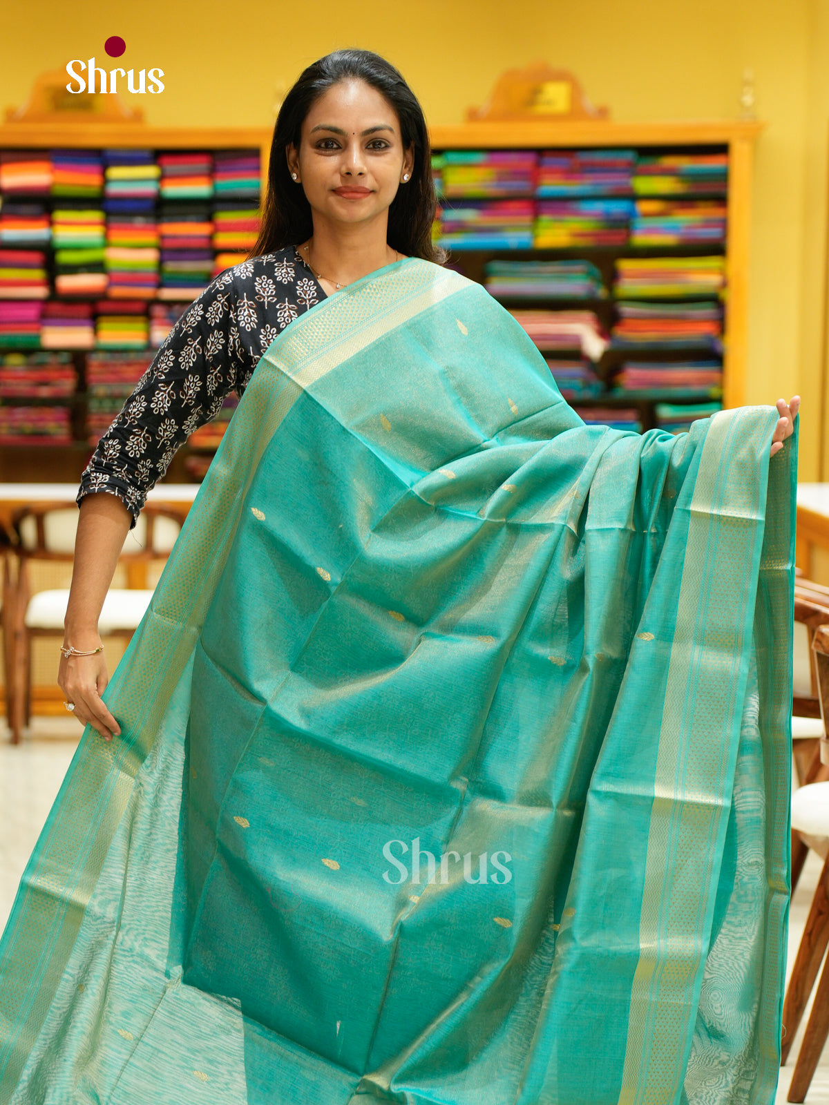 Maheshwari silkcotton Saree - EFS05038 - Shop on Shrus.com