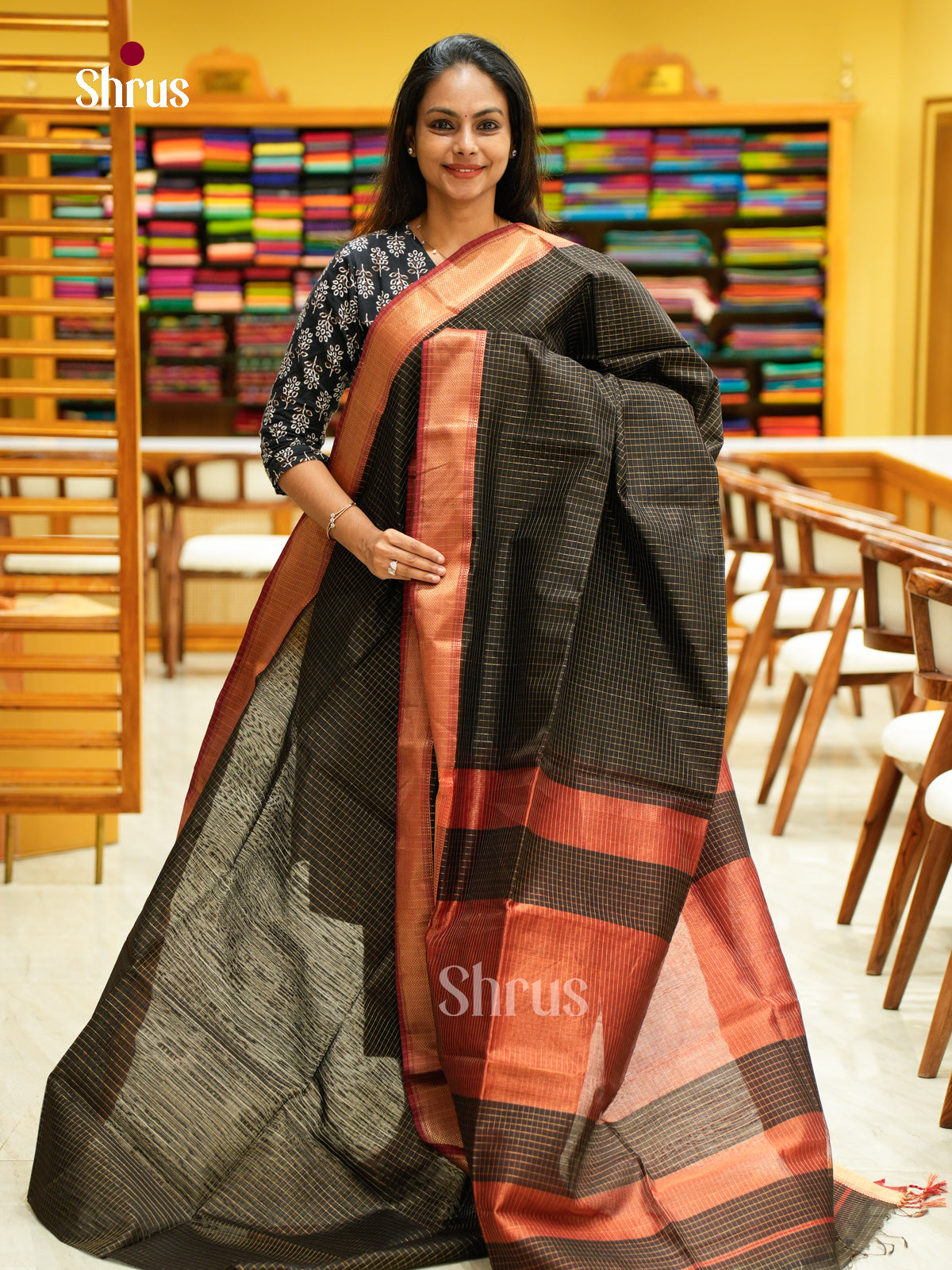 Maheshwari silkcotton Saree - EFS05091