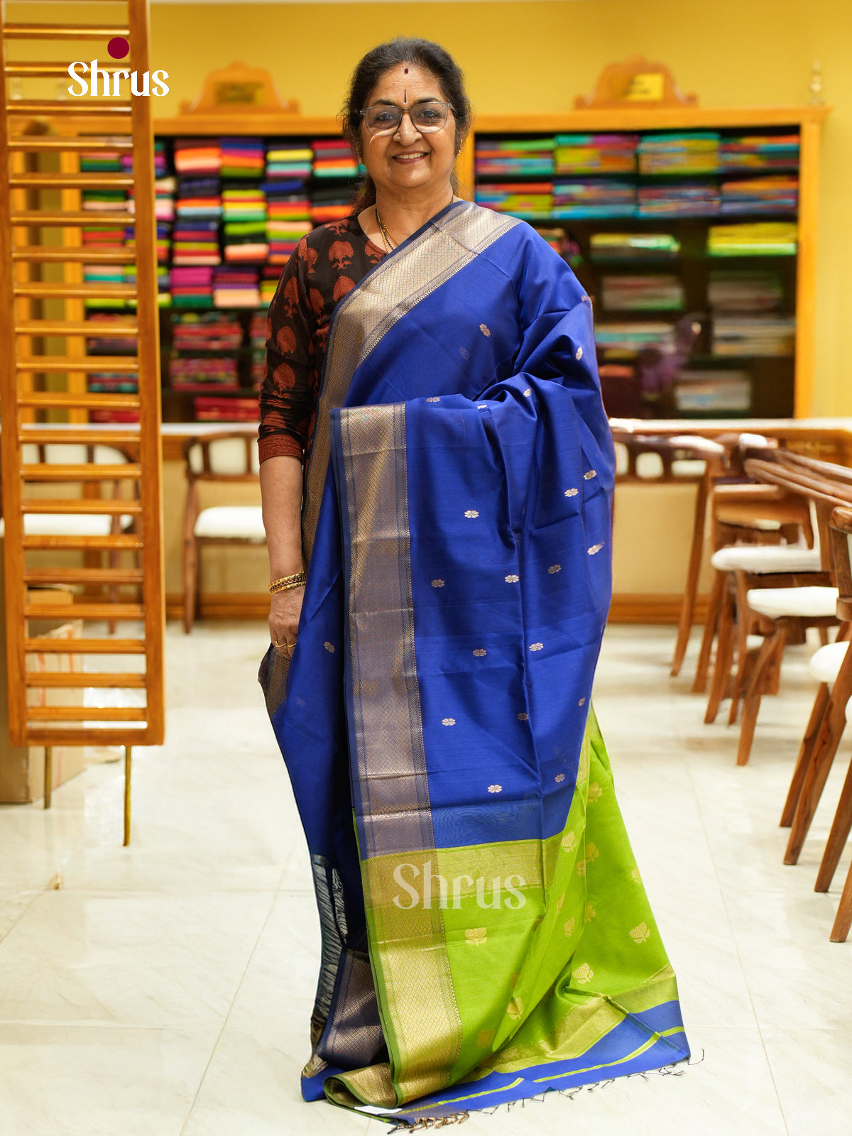 Maheshwari silkcotton Saree - EFS05138 - Shop on Shrus.com