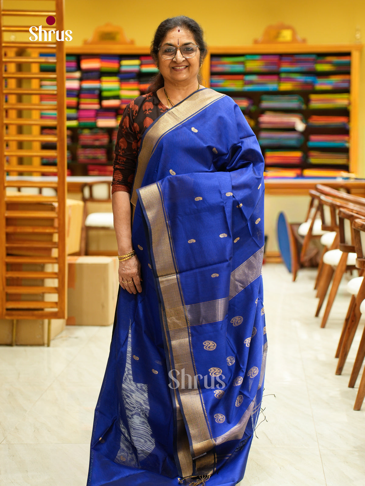 Maheshwari silkcotton Saree - EFS05170
