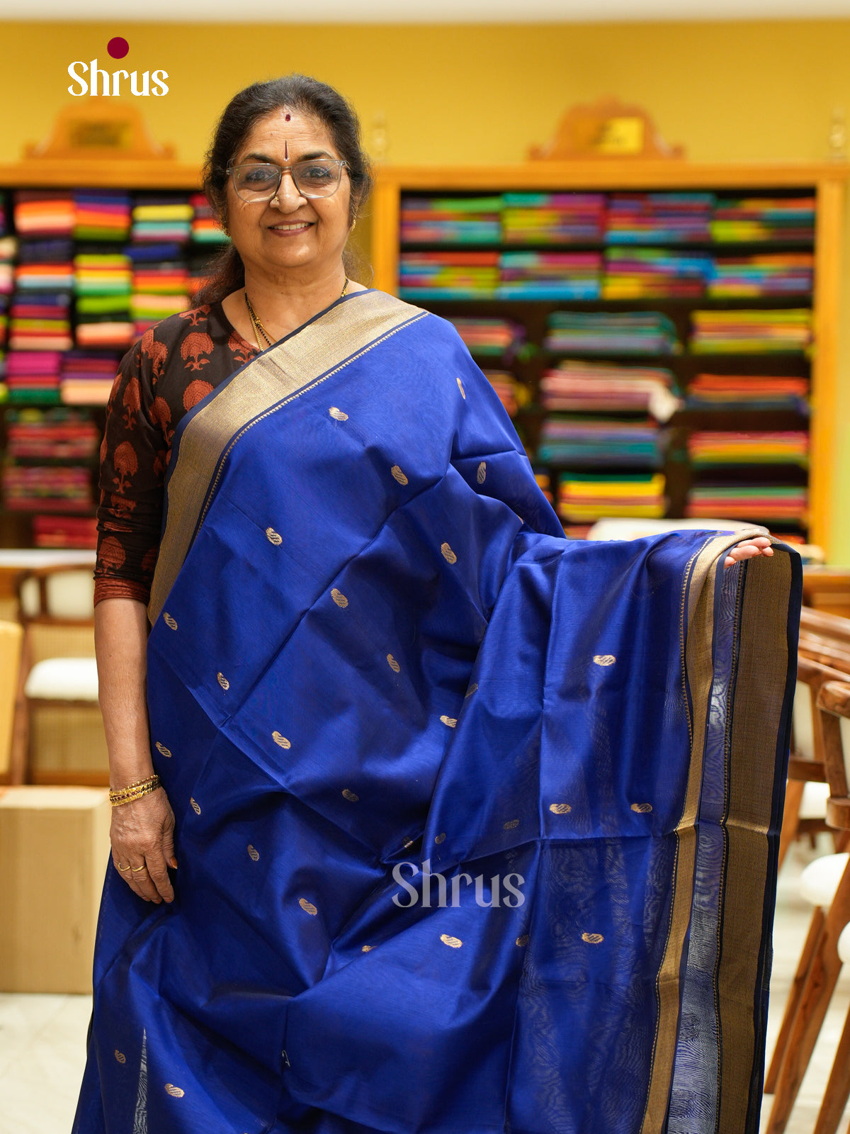 Maheshwari silkcotton Saree - EFS05170