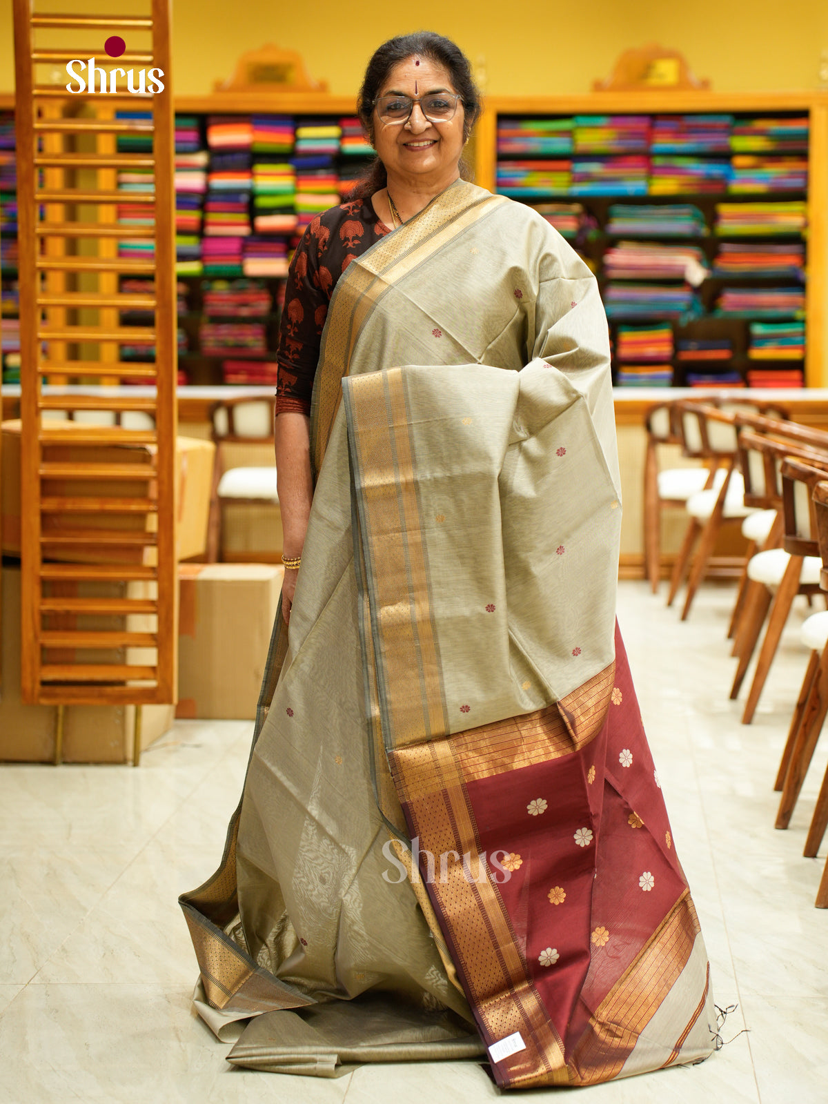 Maheshwari silkcotton Saree - EFS05207