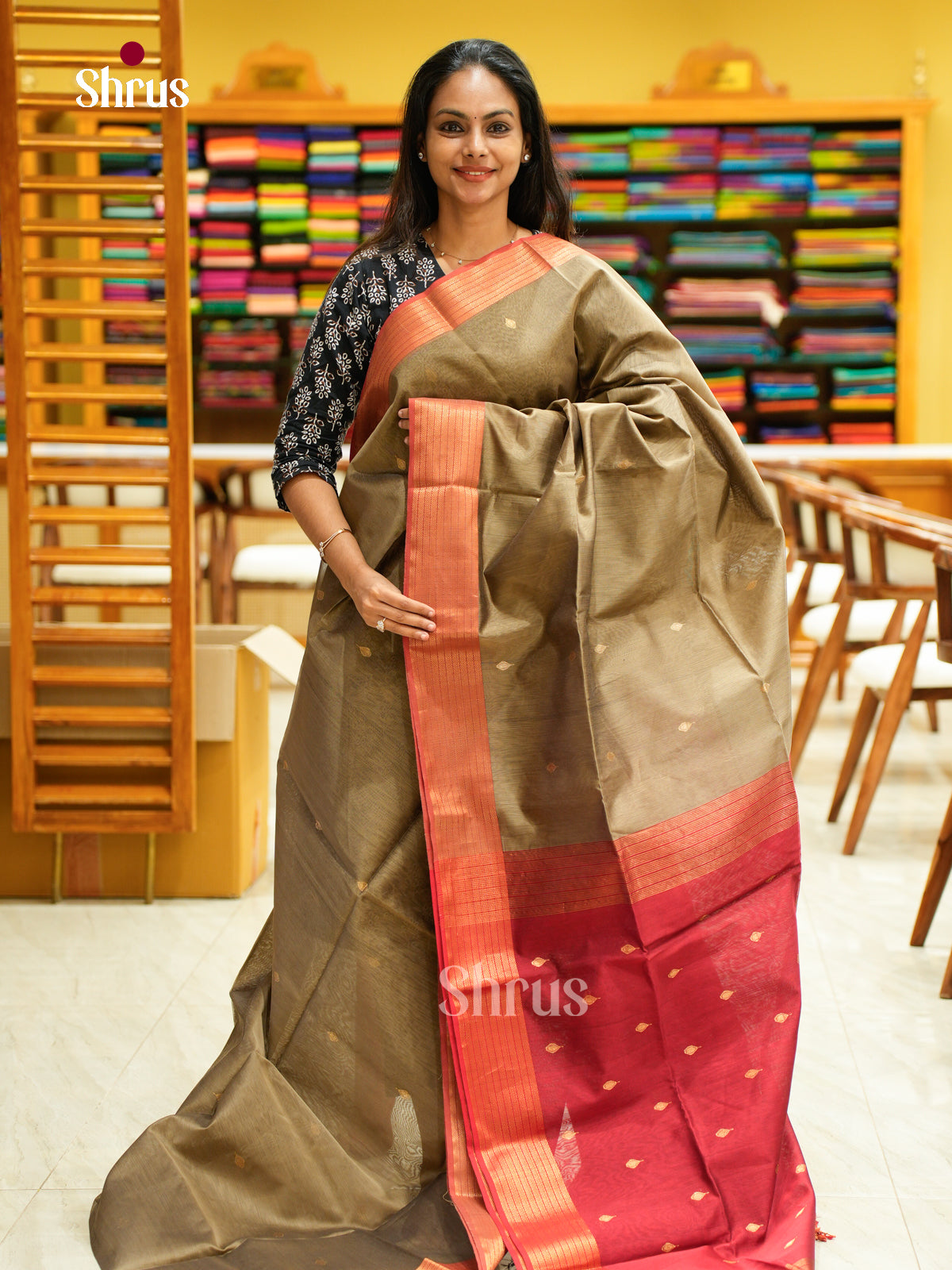 Maheshwari silkcotton Saree - EFS05221