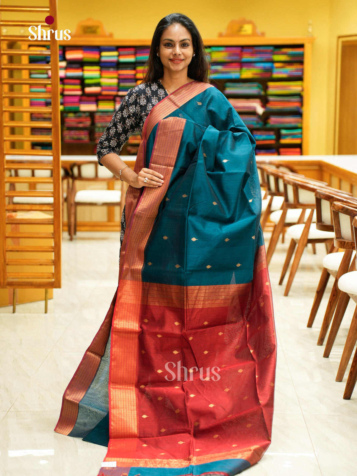 Maheshwari silkcotton Saree - EFS05230