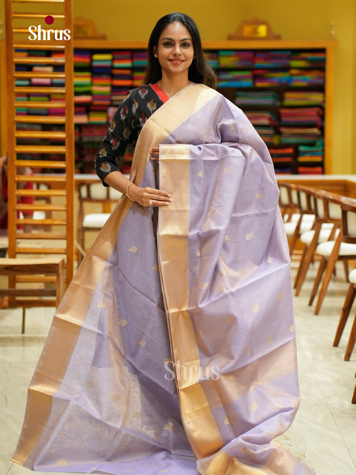 Maheshwari silkcotton Saree - EFS05259 - Shop on Shrus.com
