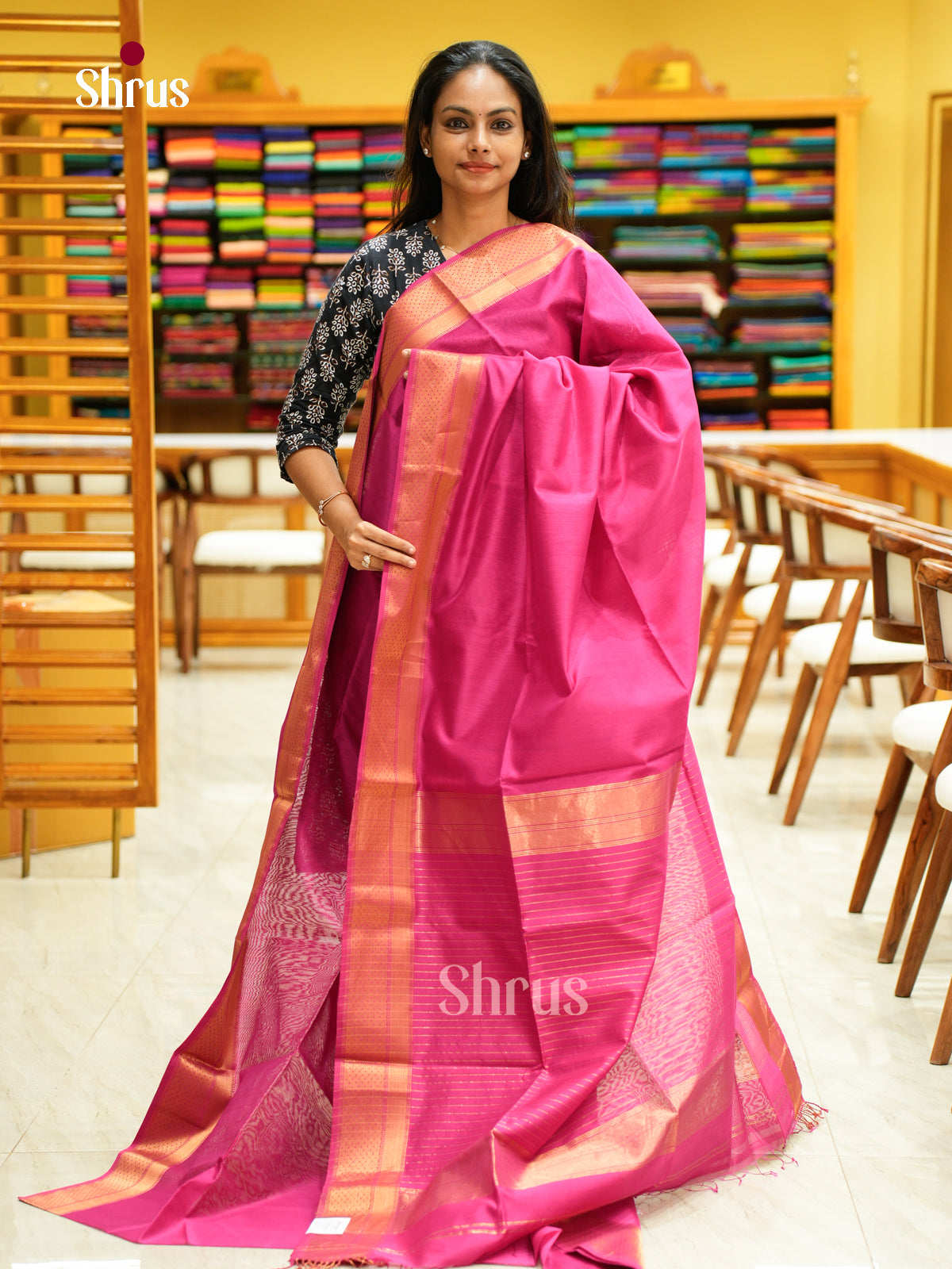 Maheshwari silkcotton Saree - EFS05276